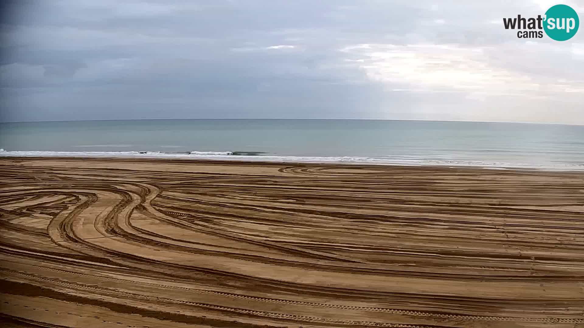 La plage de Bibione webcam en direct | Italien