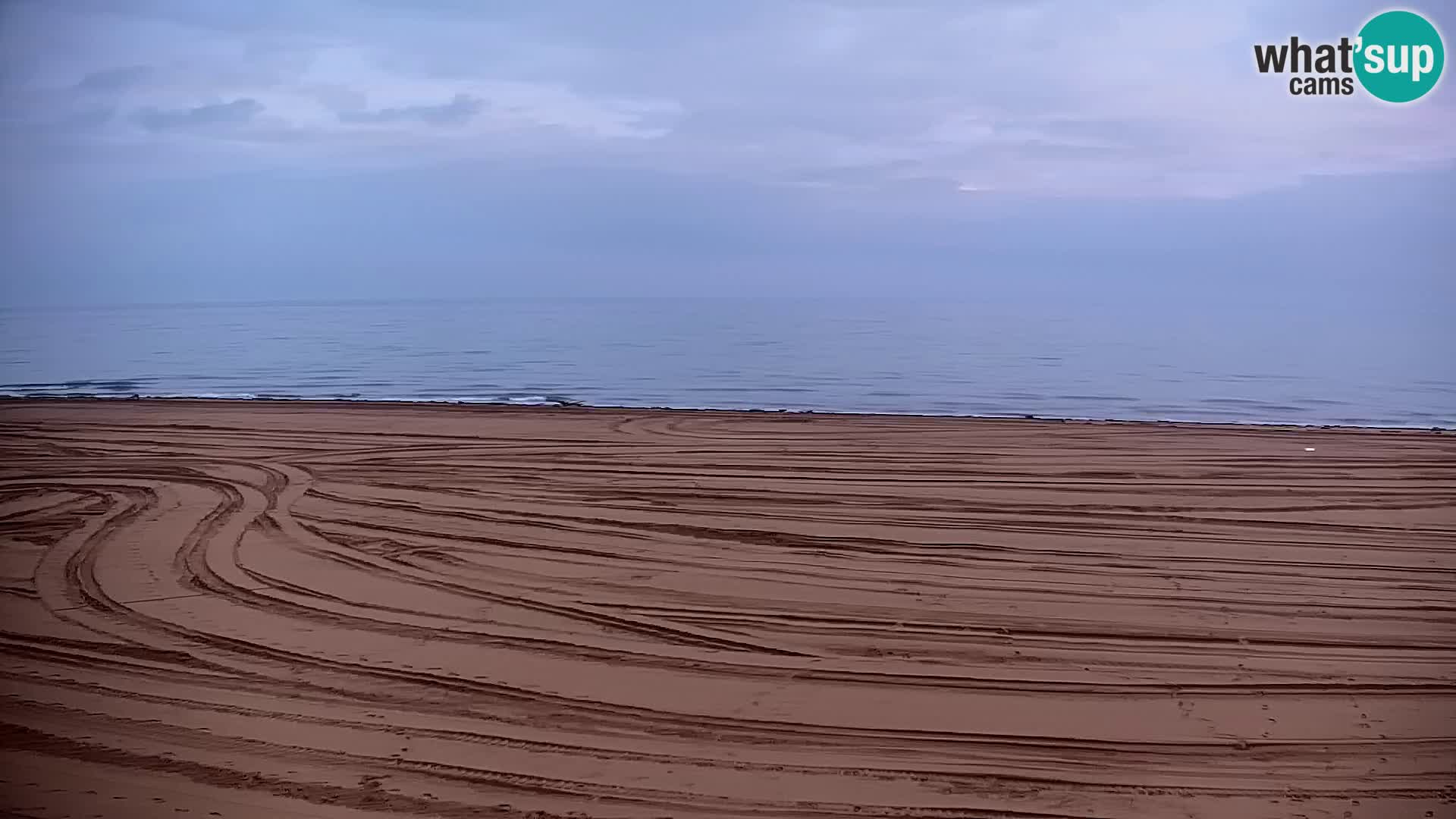 La plage de Bibione webcam en direct | Italien