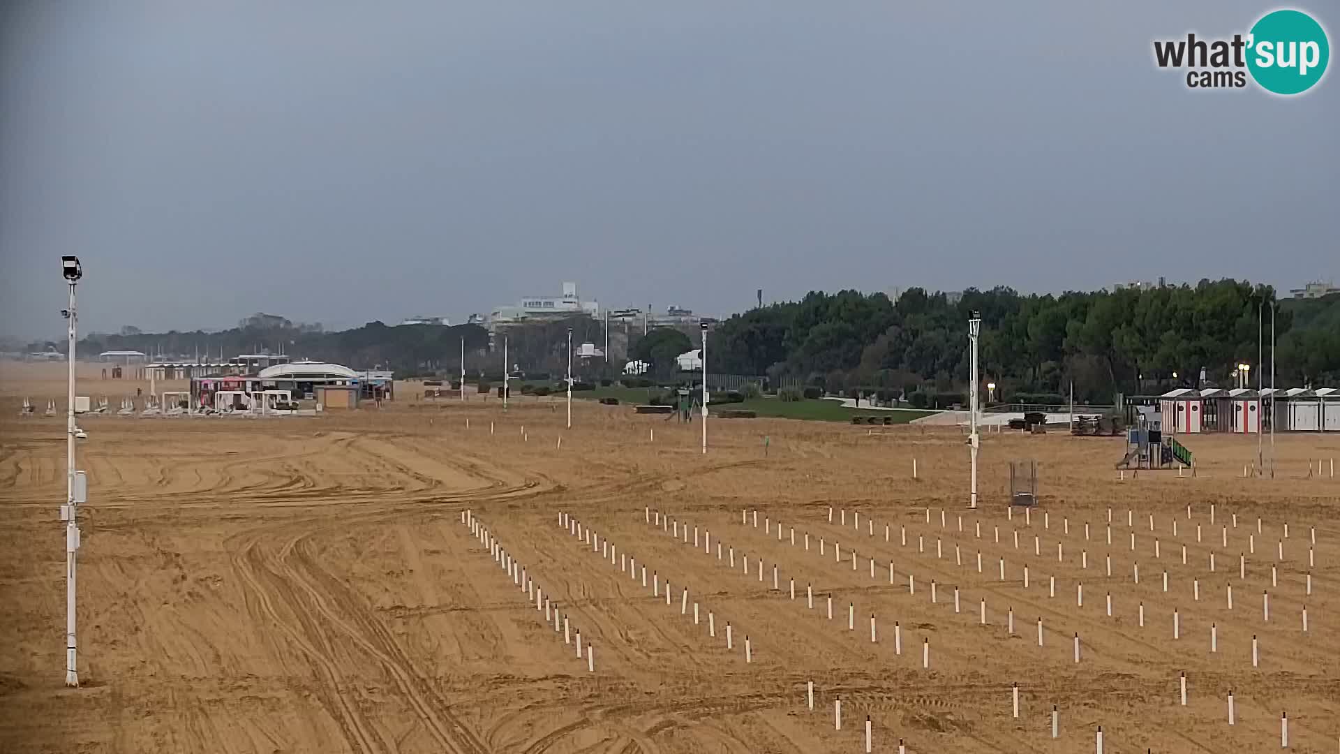 La plage de Bibione webcam en direct | Italien