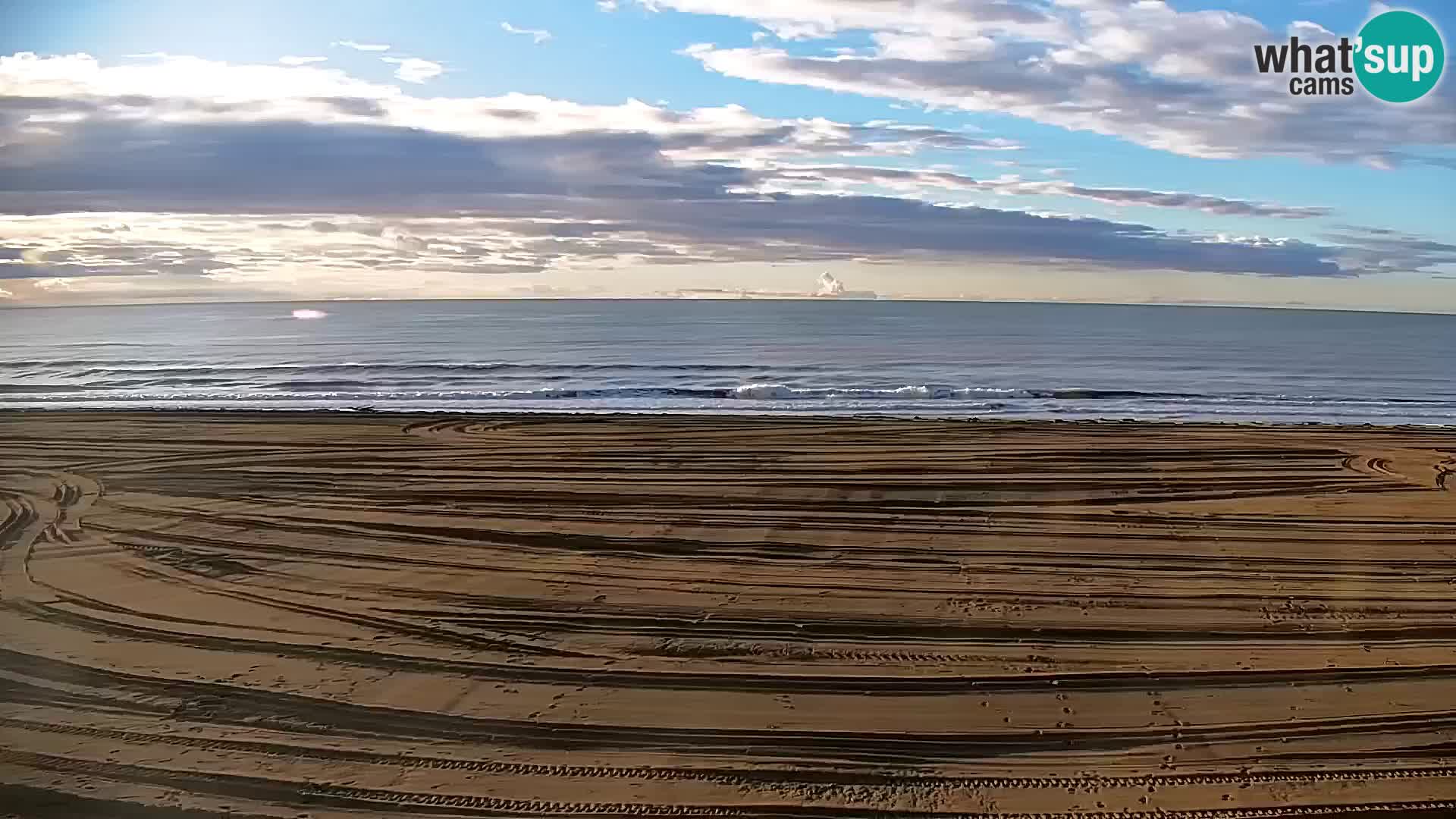 La plage de Bibione webcam en direct | Italien