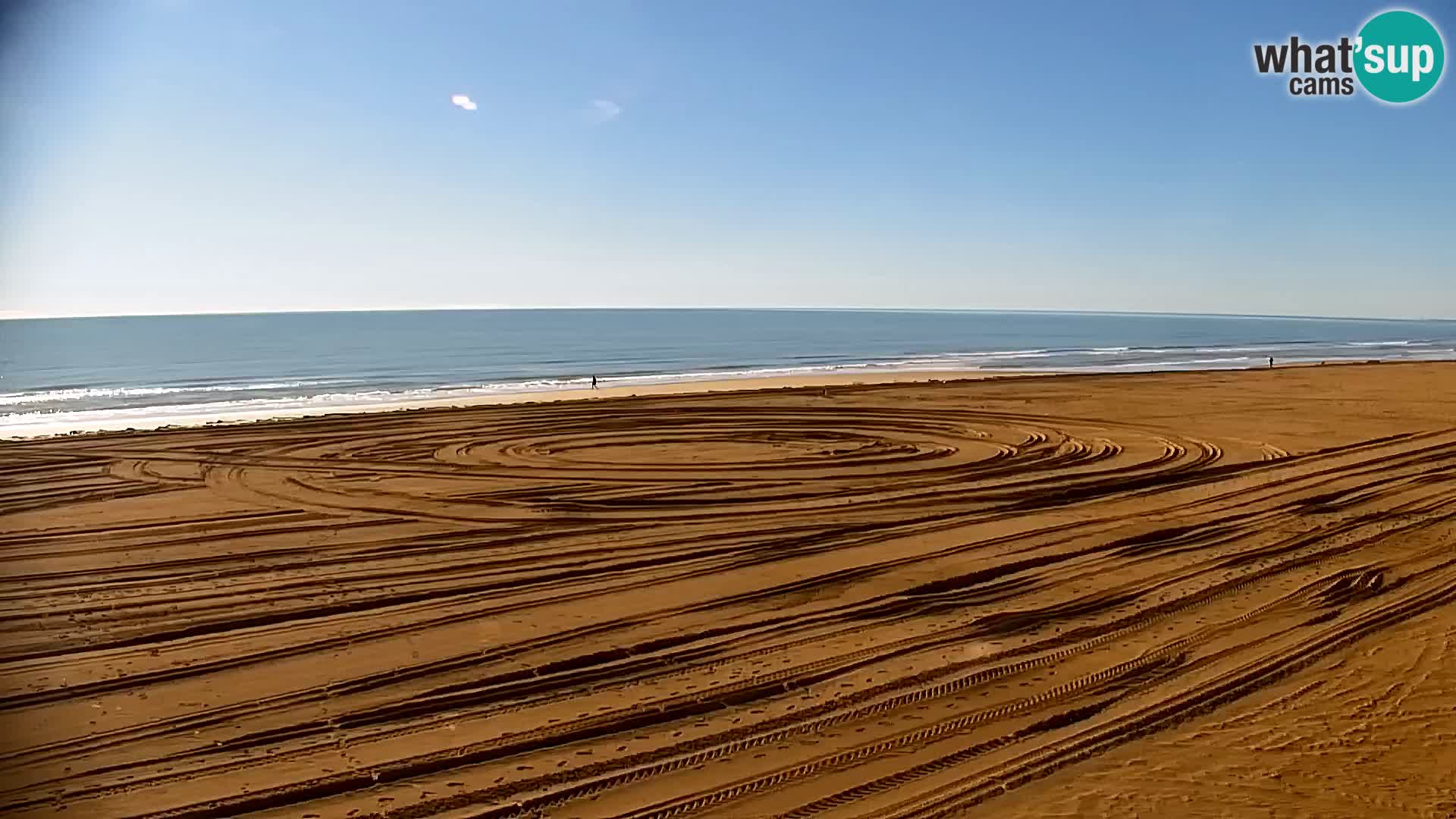 La plage de Bibione webcam en direct | Italien