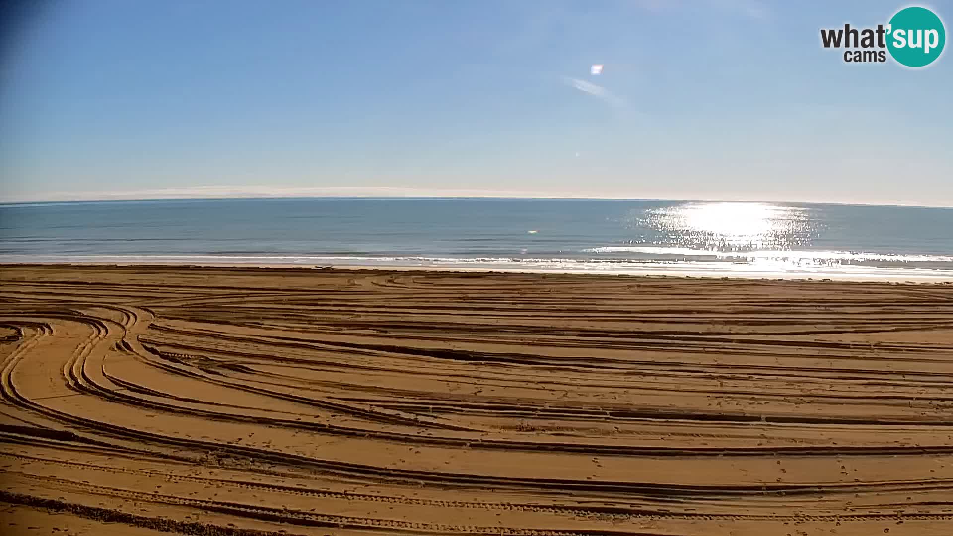 La plage de Bibione webcam en direct | Italien