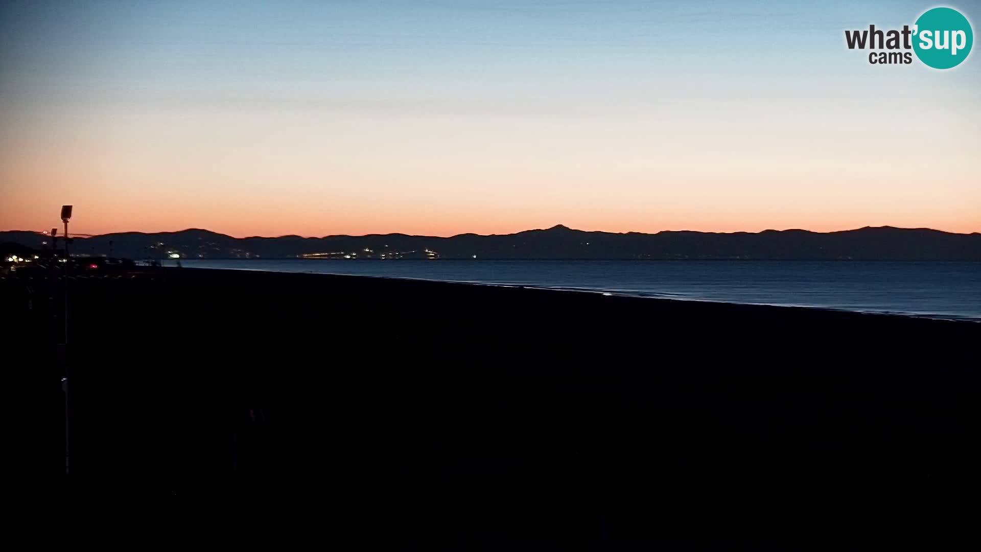 La plage de Bibione webcam en direct | Italien