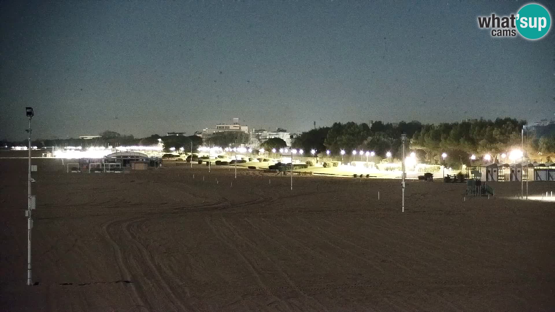 La plage de Bibione webcam en direct | Italien
