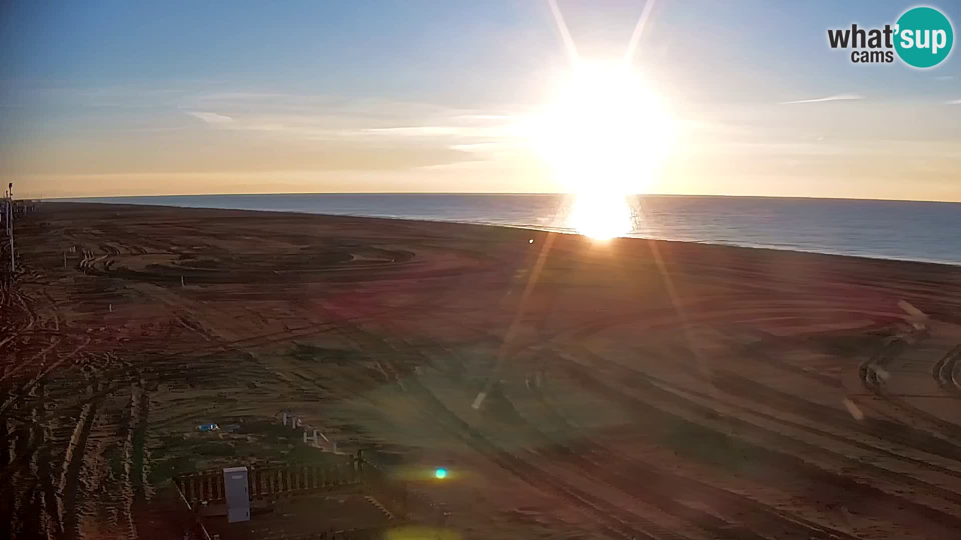 Kamera v živo plaža Bibione
