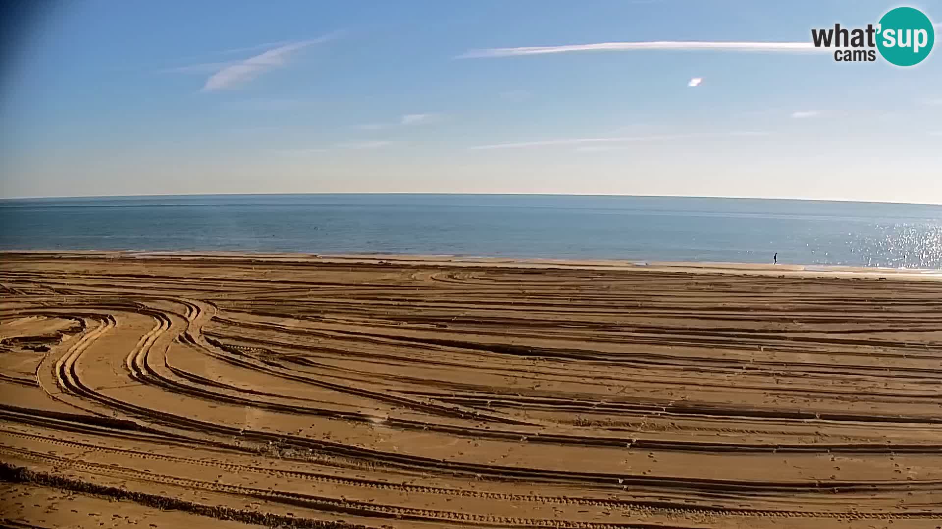 La plage de Bibione webcam en direct | Italien