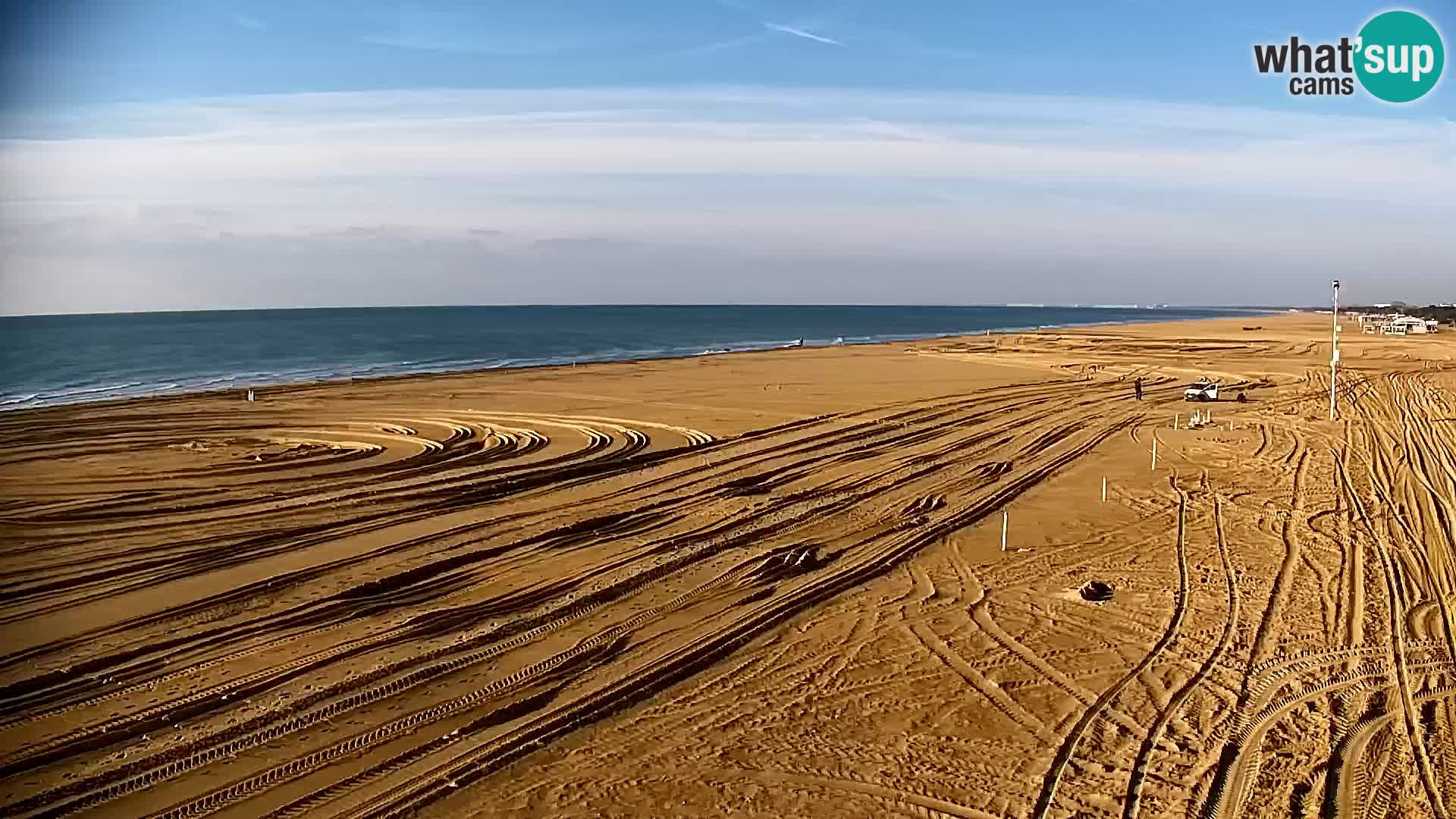 La plage de Bibione webcam en direct | Italien