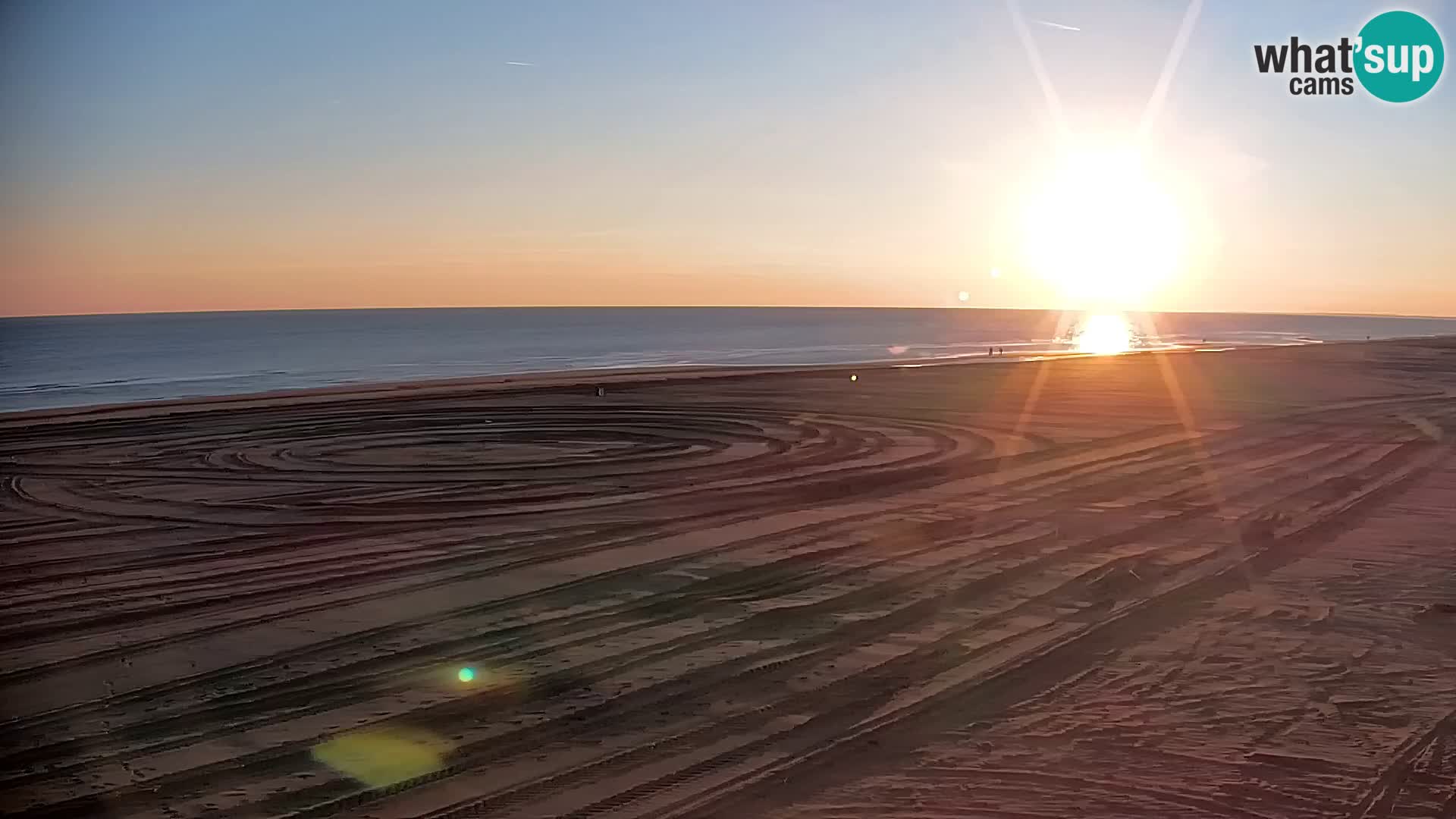 La plage de Bibione webcam en direct | Italien
