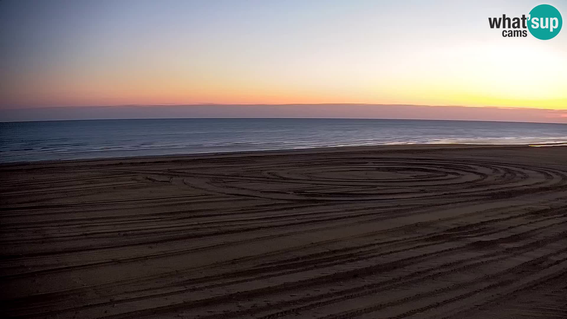 La plage de Bibione webcam en direct | Italien