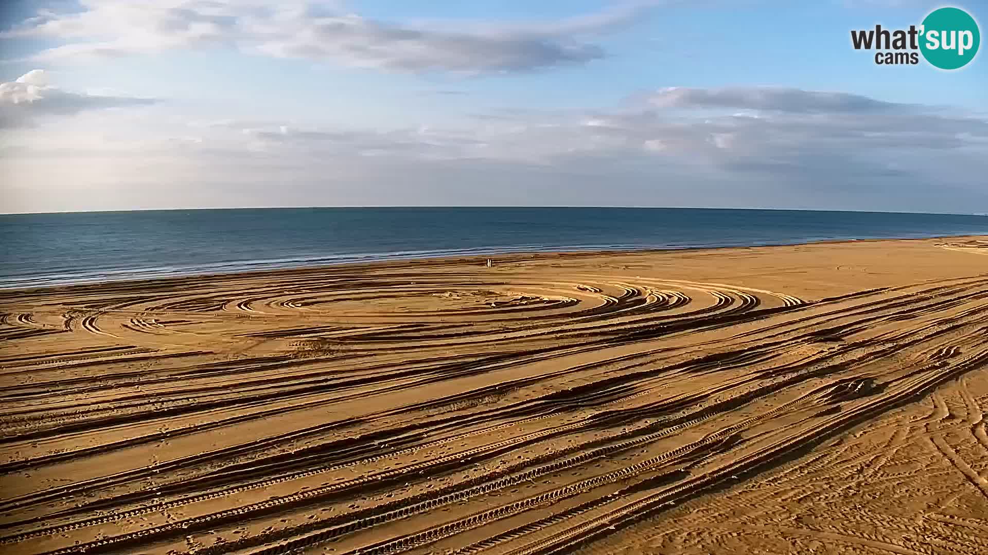 La plage de Bibione webcam en direct | Italien