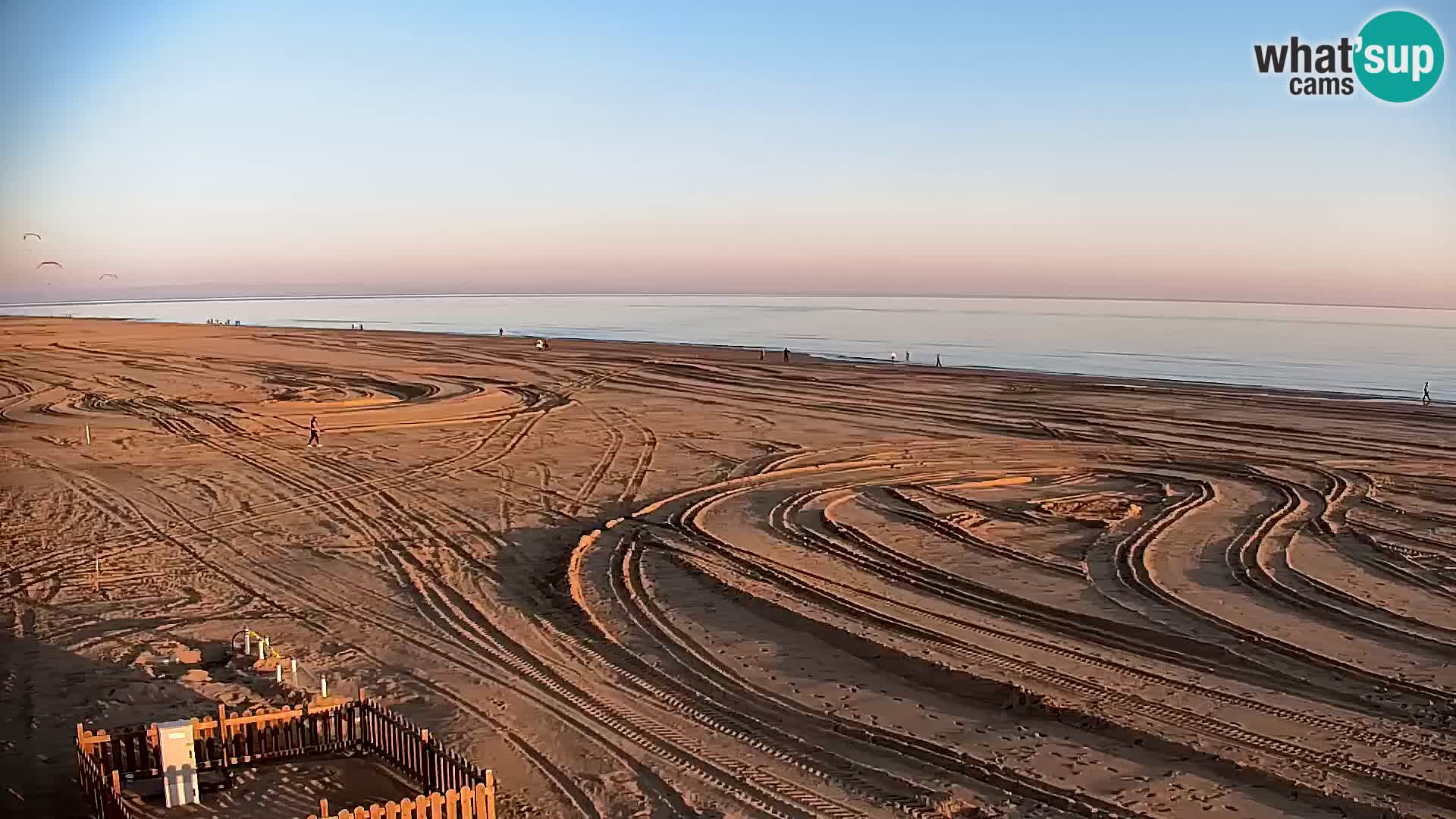 La plage de Bibione webcam en direct | Italien