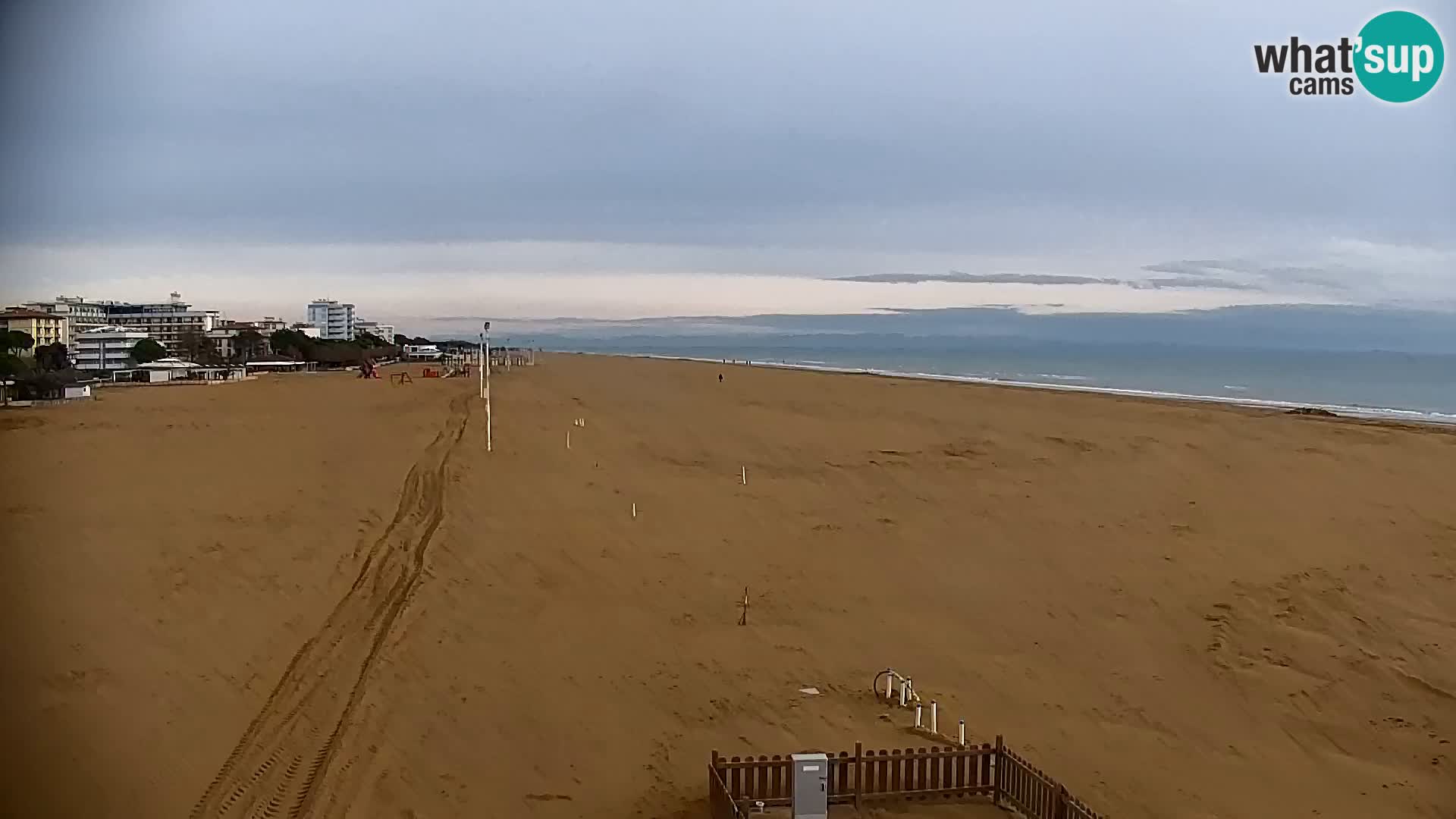 La plage de Bibione webcam en direct | Italien