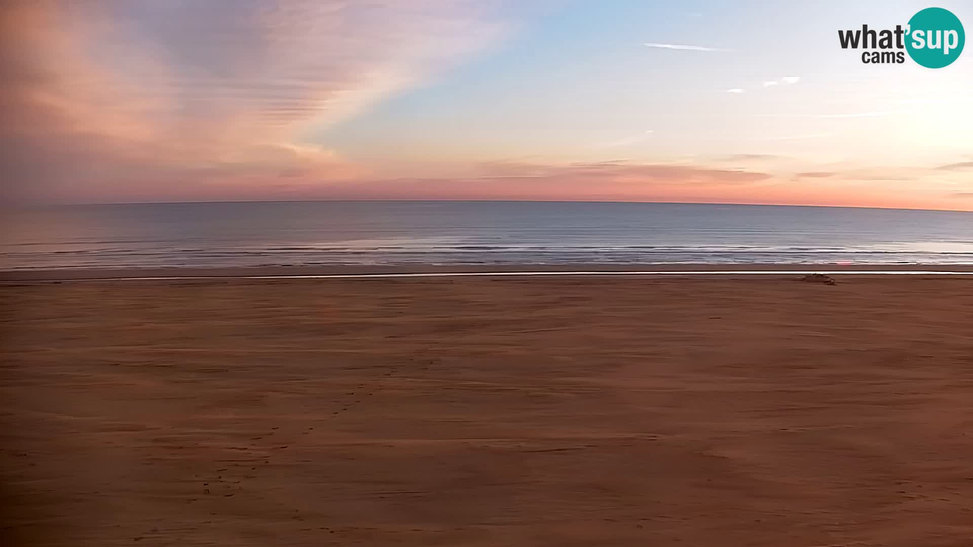 La plage de Bibione webcam en direct | Italien