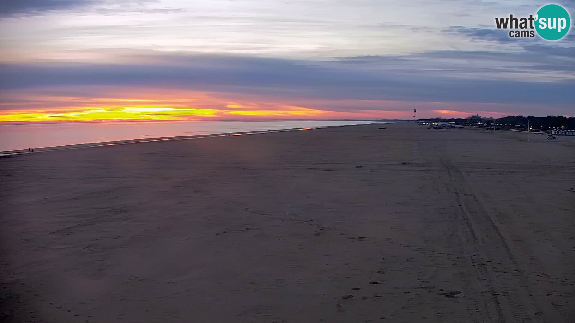 La plage de Bibione webcam en direct | Italien