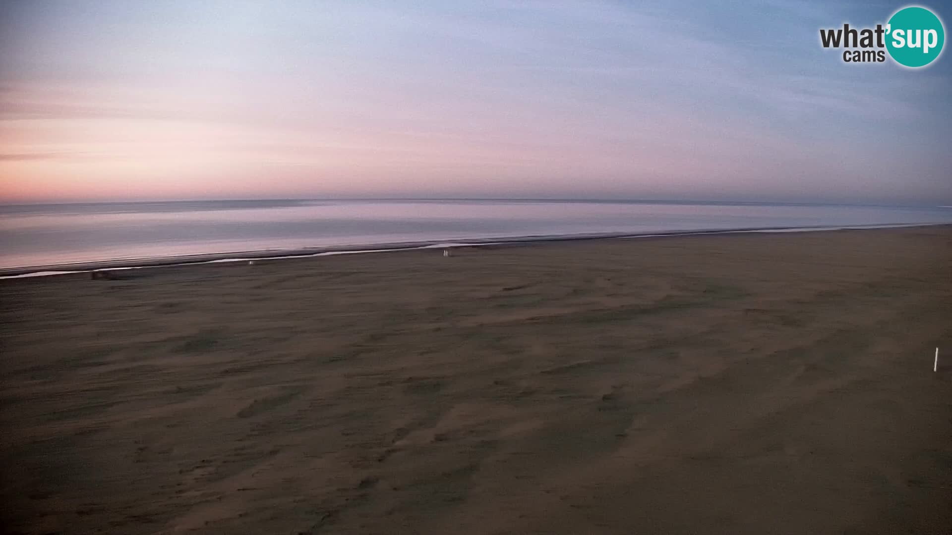 La plage de Bibione webcam en direct | Italien