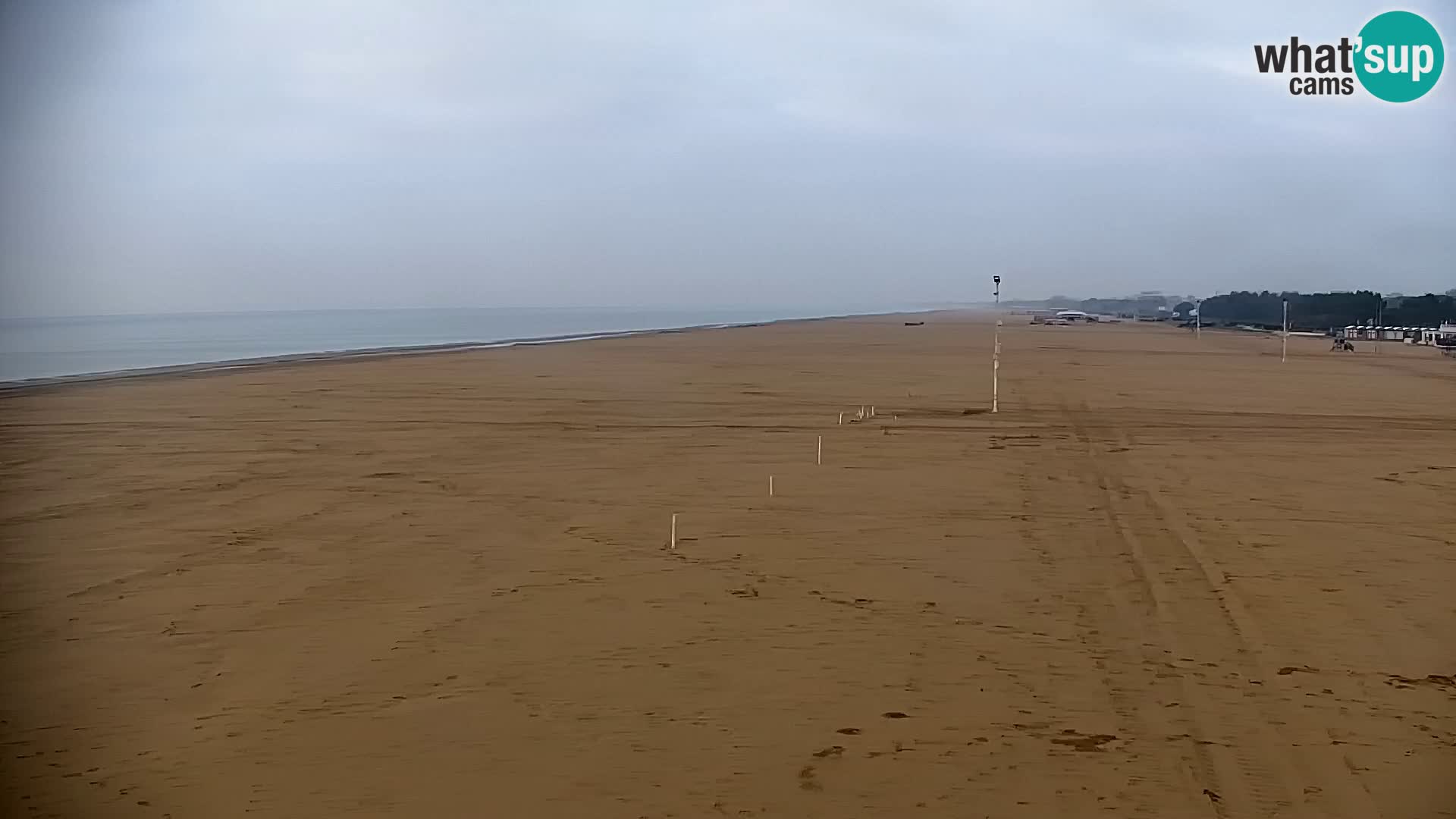 La plage de Bibione webcam en direct | Italien