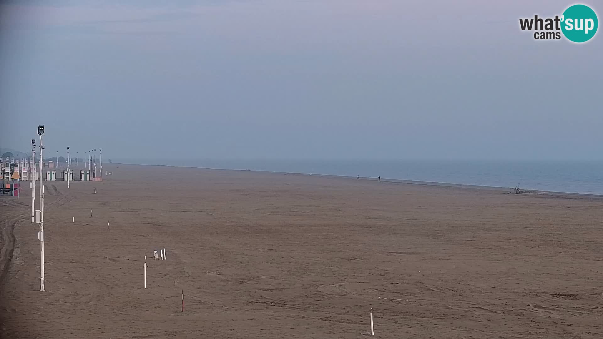 La plage de Bibione webcam en direct | Italien