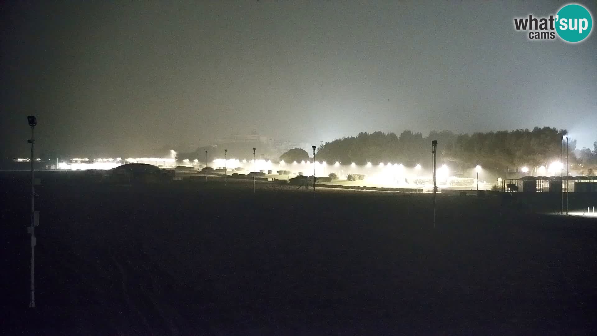 La plage de Bibione webcam en direct | Italien