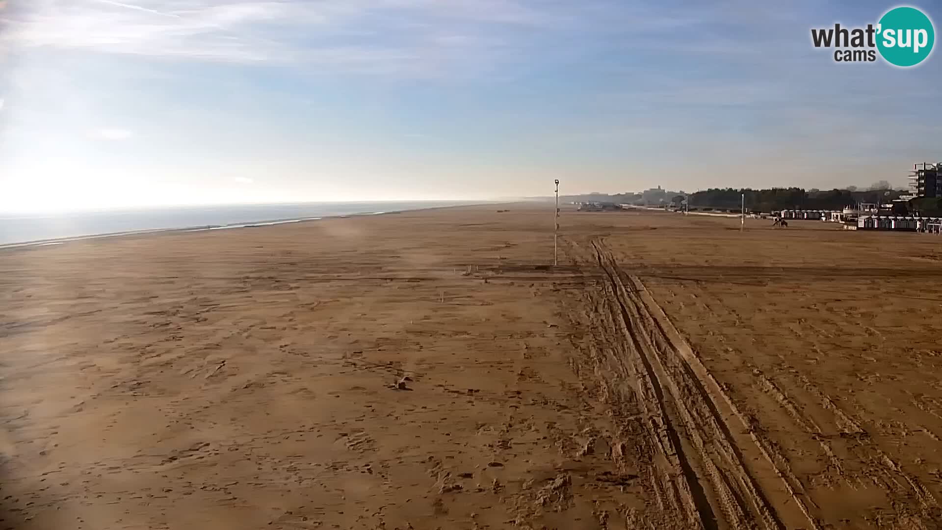 La plage de Bibione webcam en direct | Italien