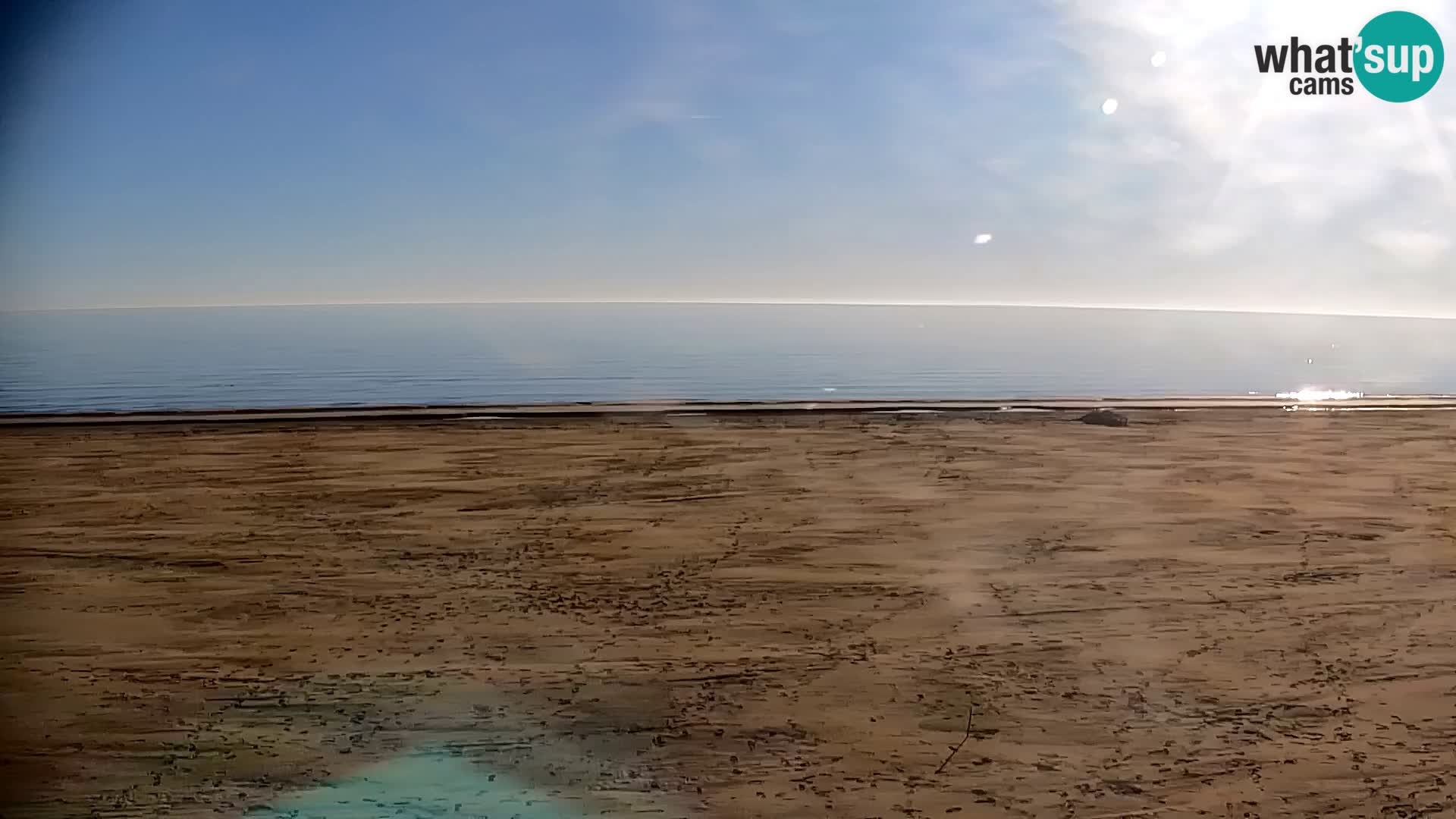 La plage de Bibione webcam en direct | Italien