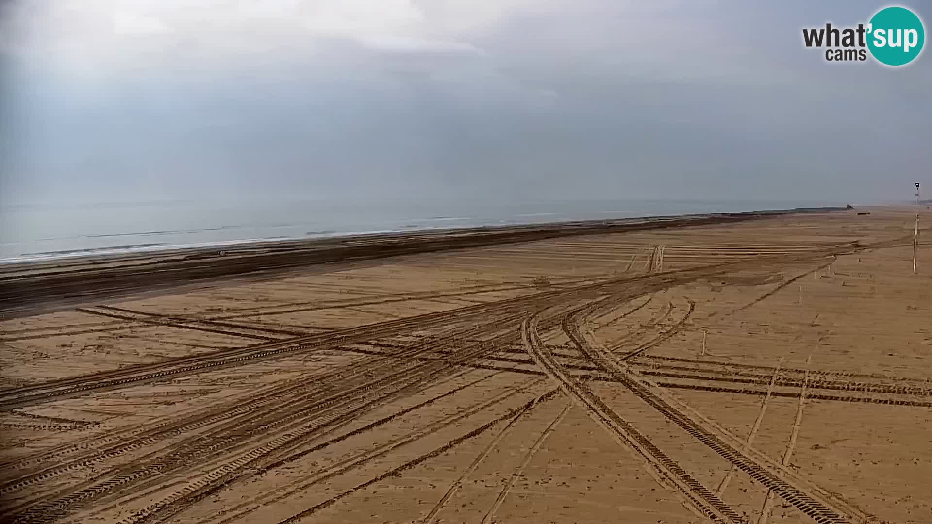 La plage de Bibione webcam en direct | Italien