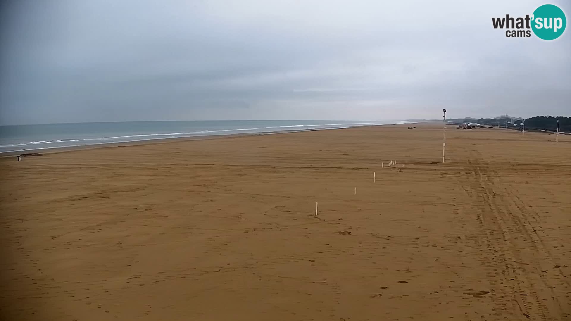 La plage de Bibione webcam en direct | Italien