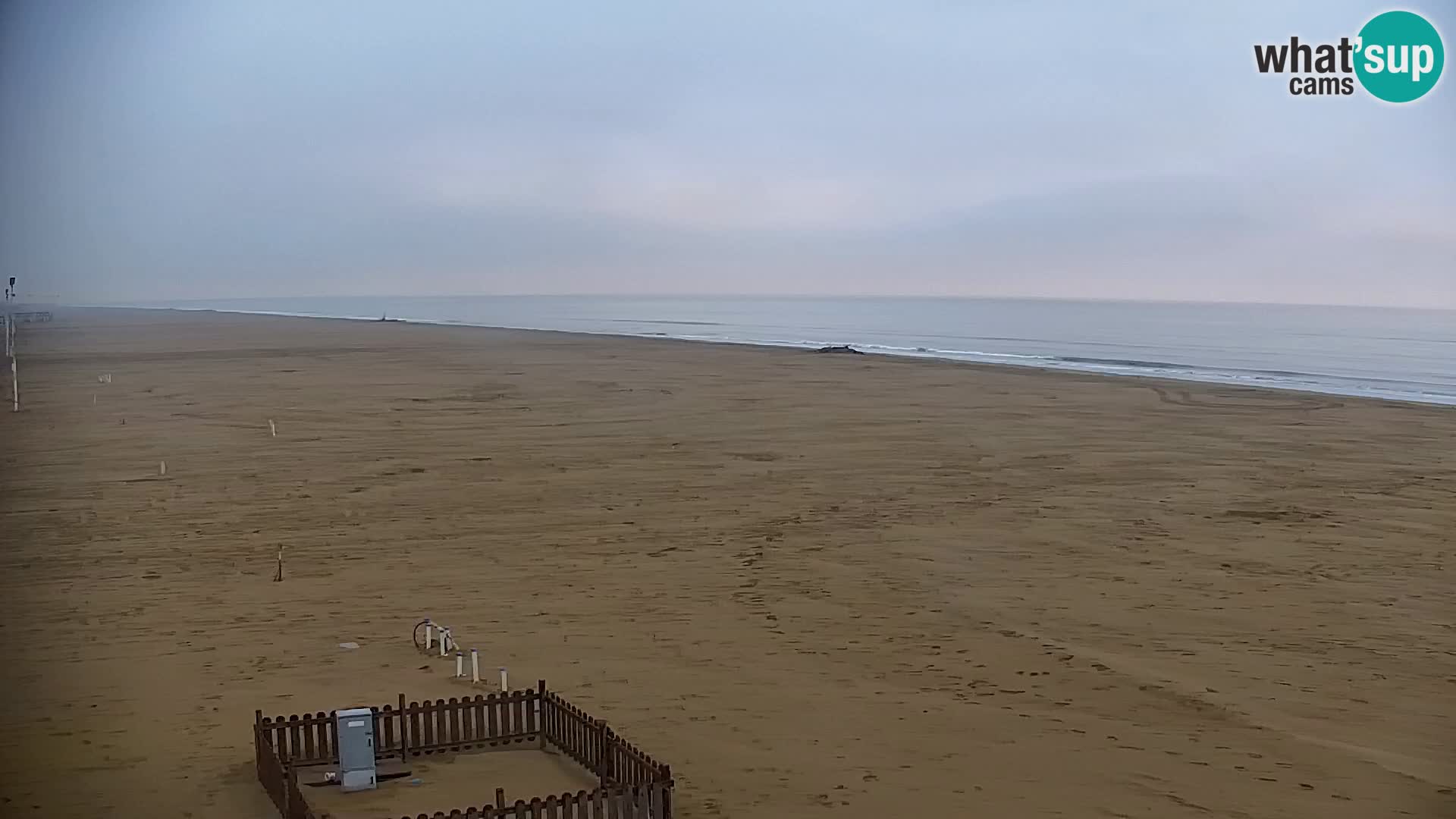 La plage de Bibione webcam en direct | Italien