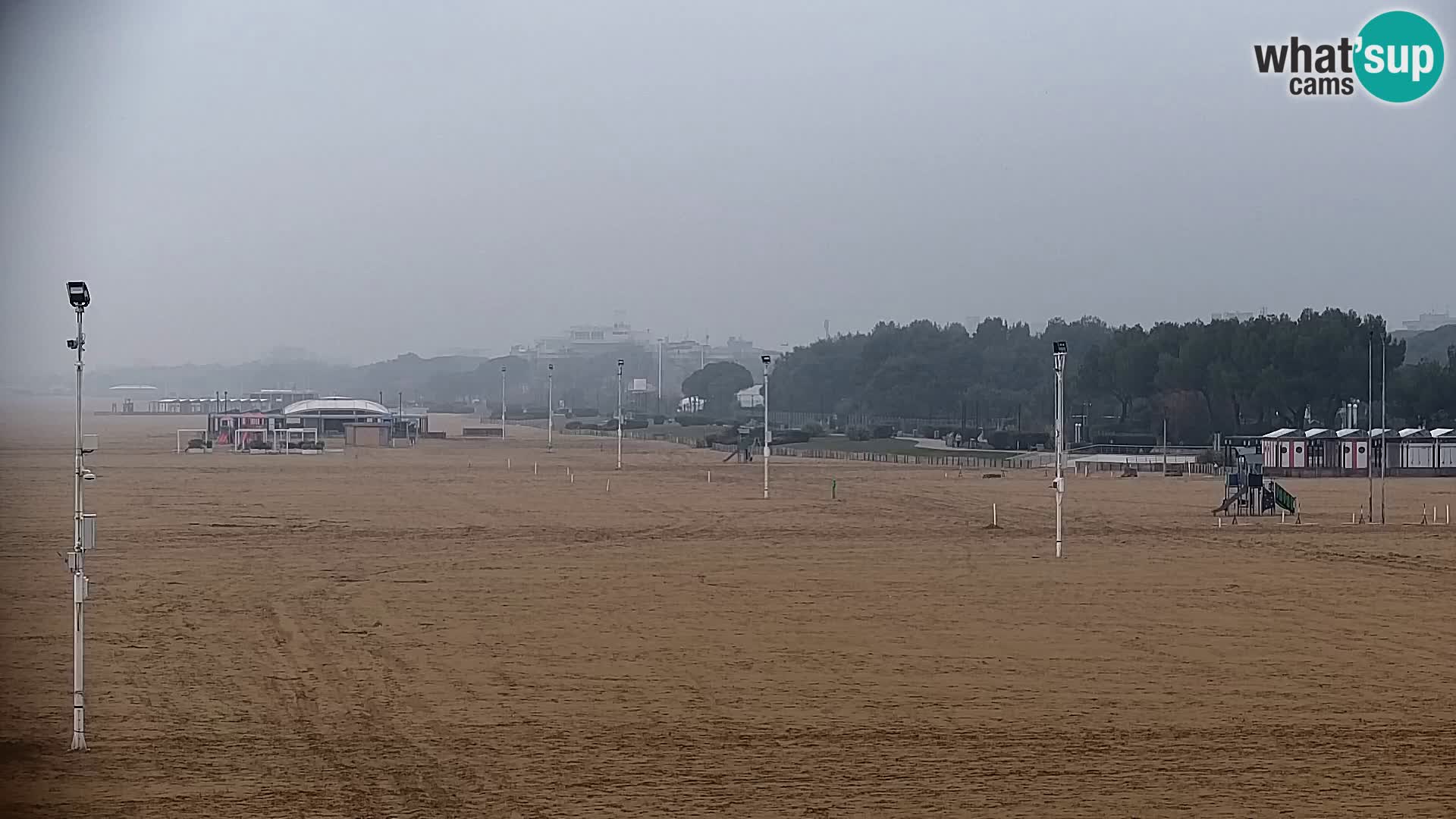 La plage de Bibione webcam en direct | Italien