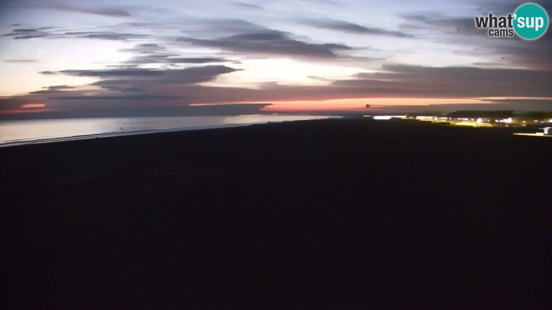 La plage de Bibione webcam en direct | Italien