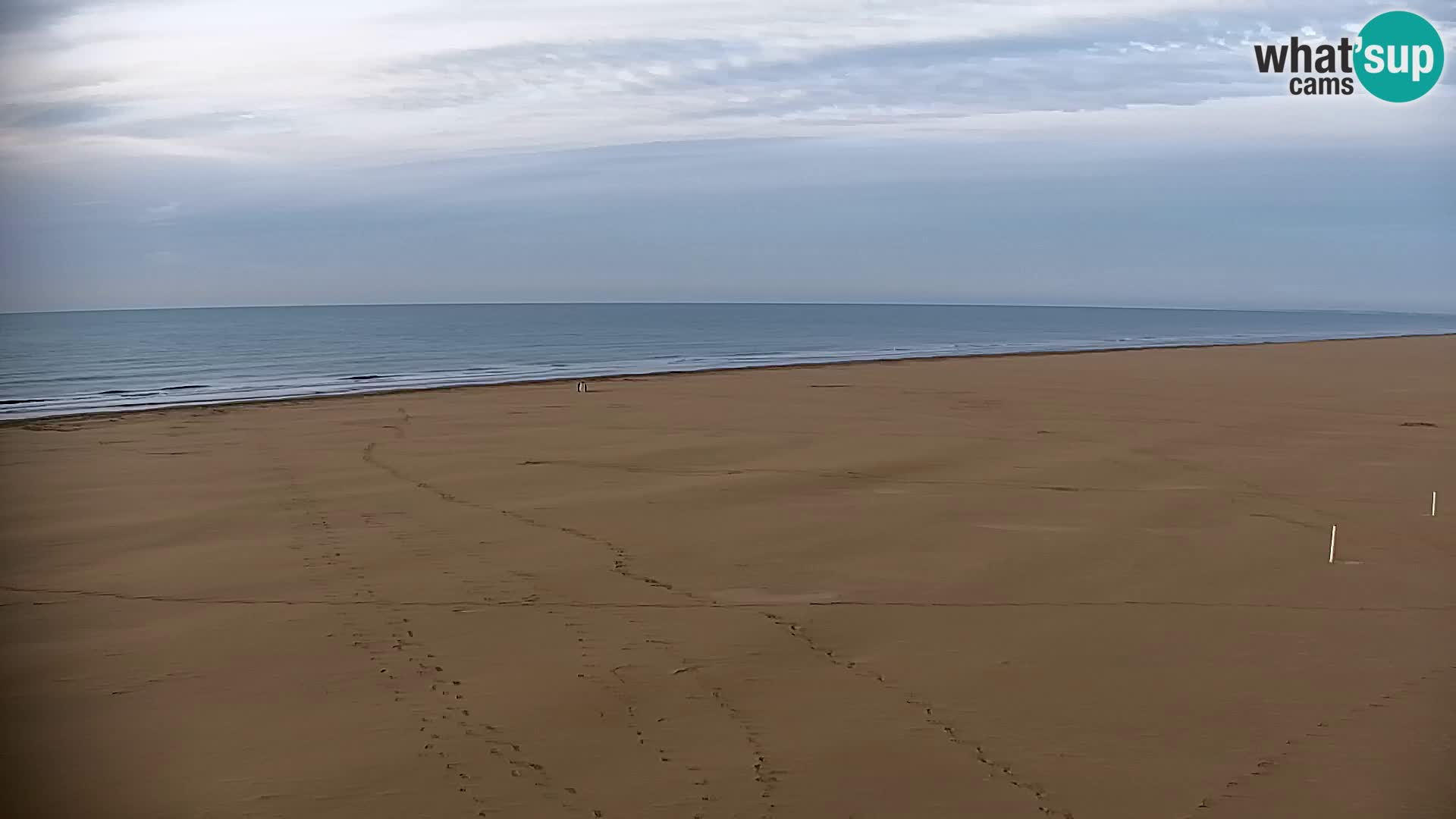 La plage de Bibione webcam en direct | Italien