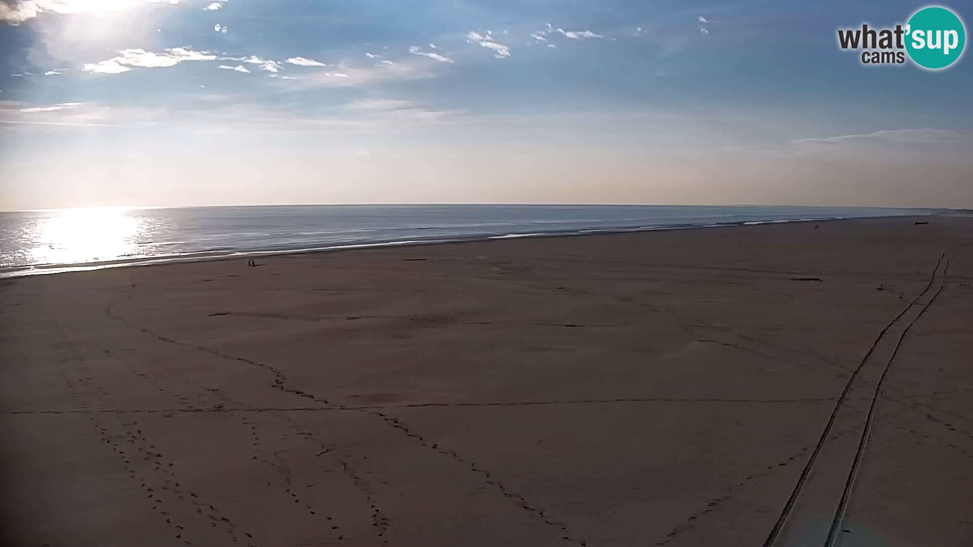 La plage de Bibione webcam en direct | Italien