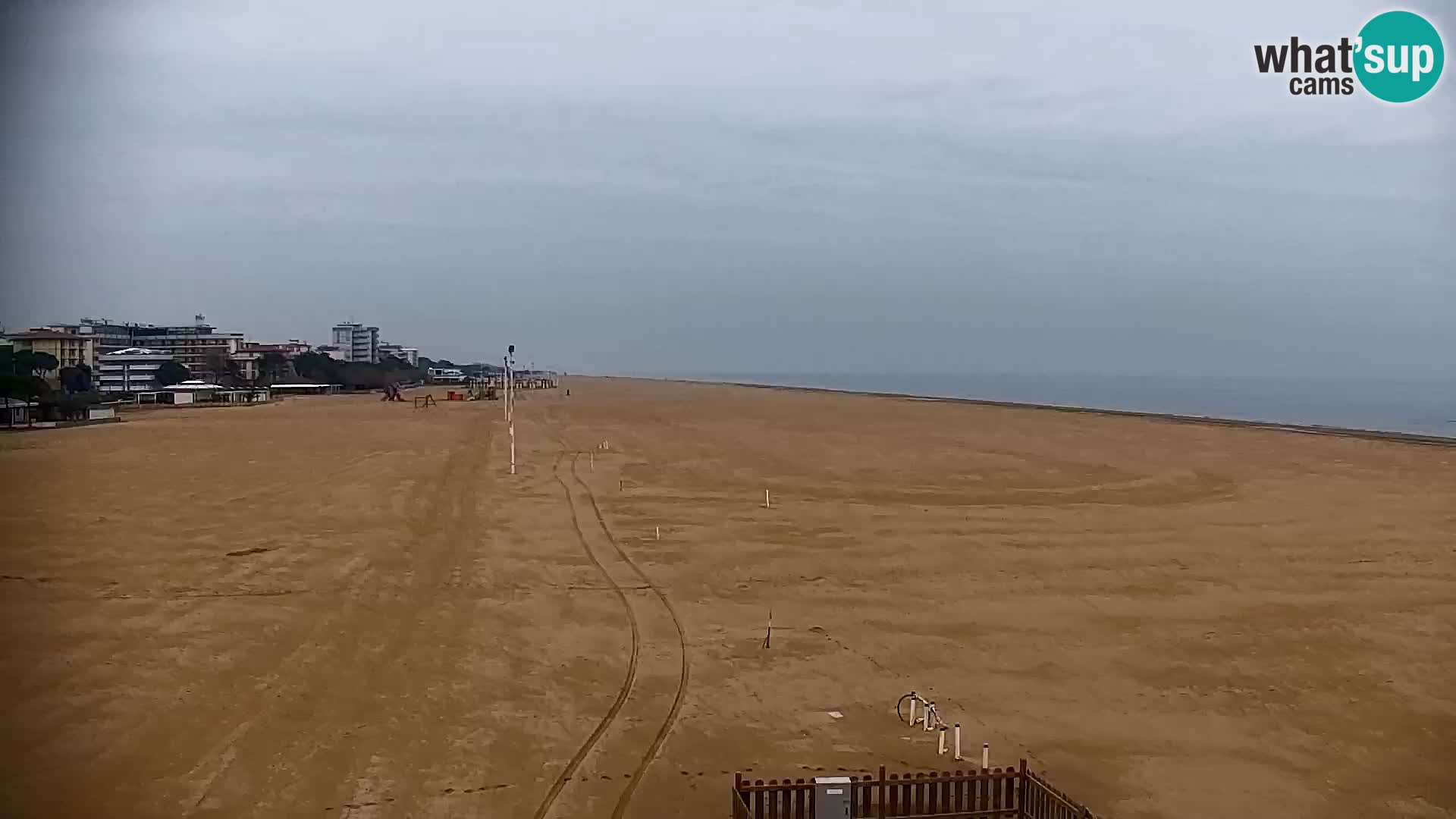 La plage de Bibione webcam en direct | Italien