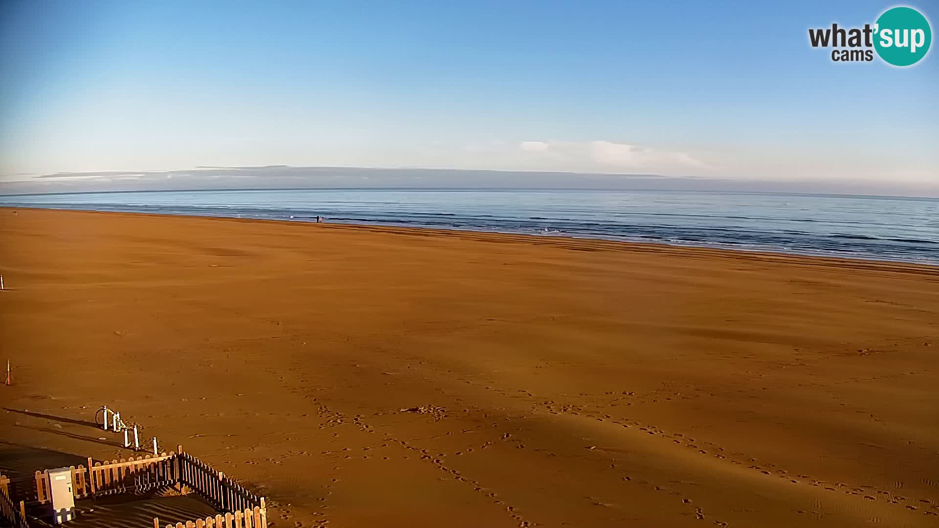 La plage de Bibione webcam en direct | Italien