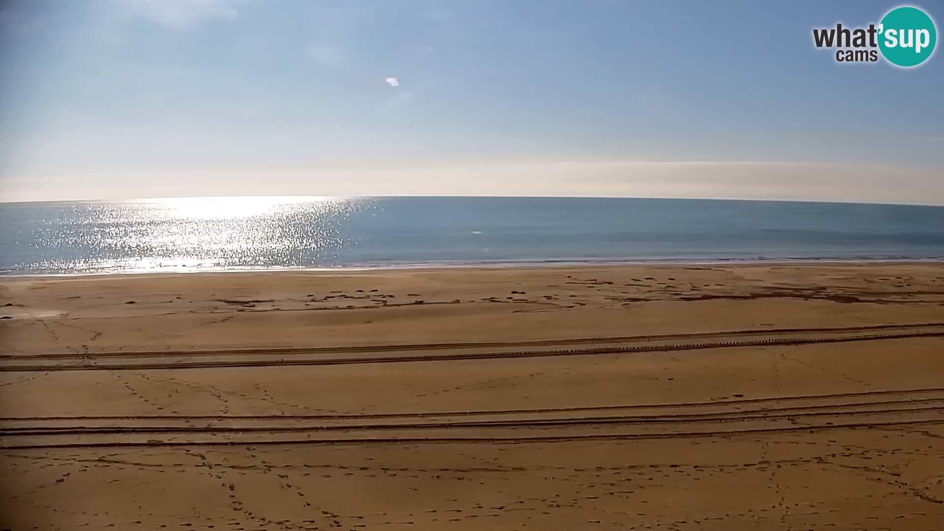 La plage de Bibione webcam en direct | Italien