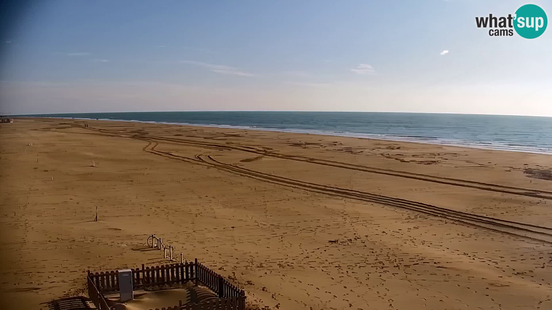La plage de Bibione webcam en direct | Italien