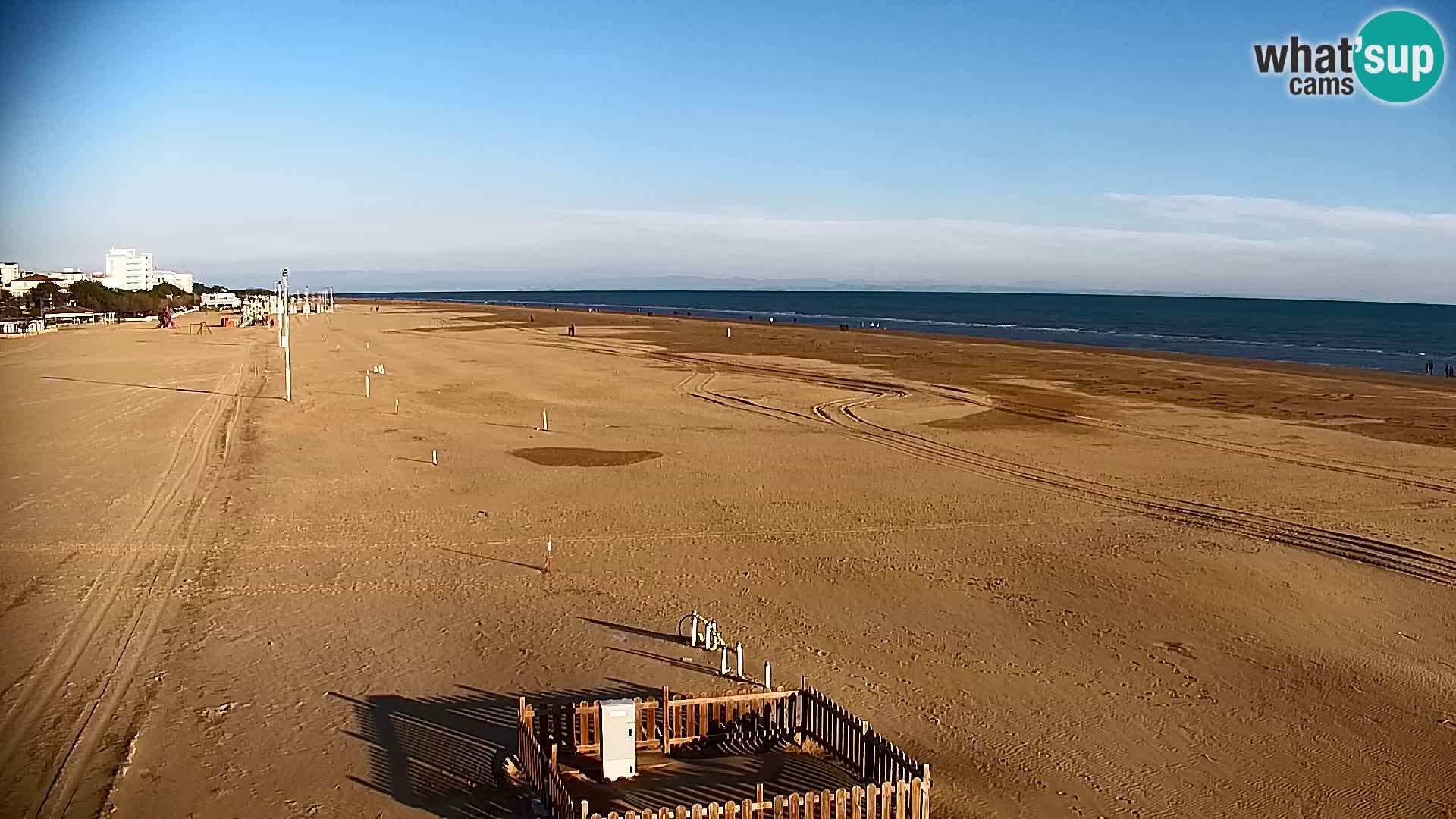 Plaža Bibione web kamera | Italija