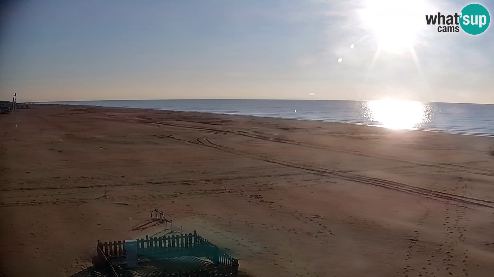 La plage de Bibione webcam en direct | Italien