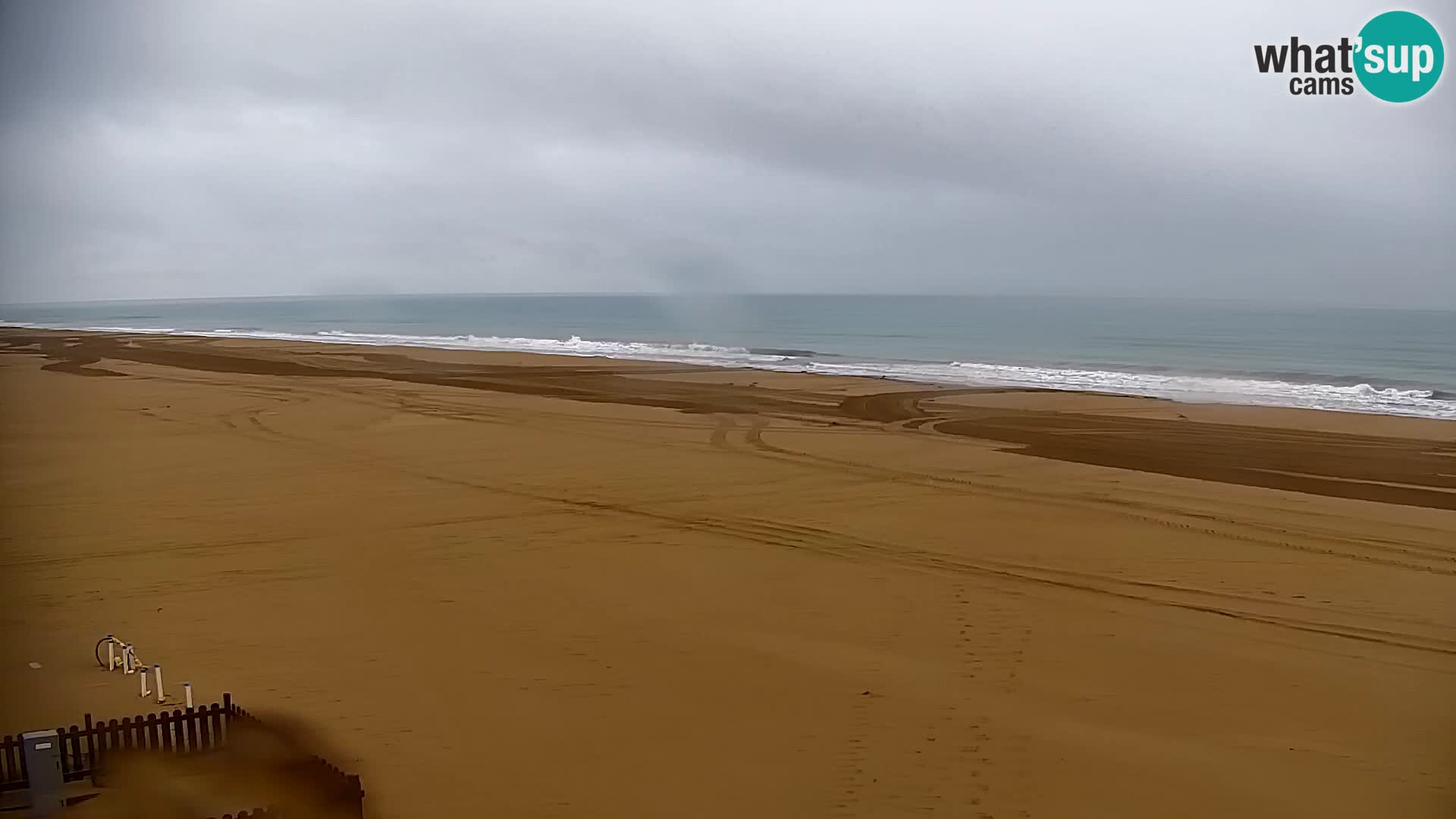 La plage de Bibione webcam en direct | Italien