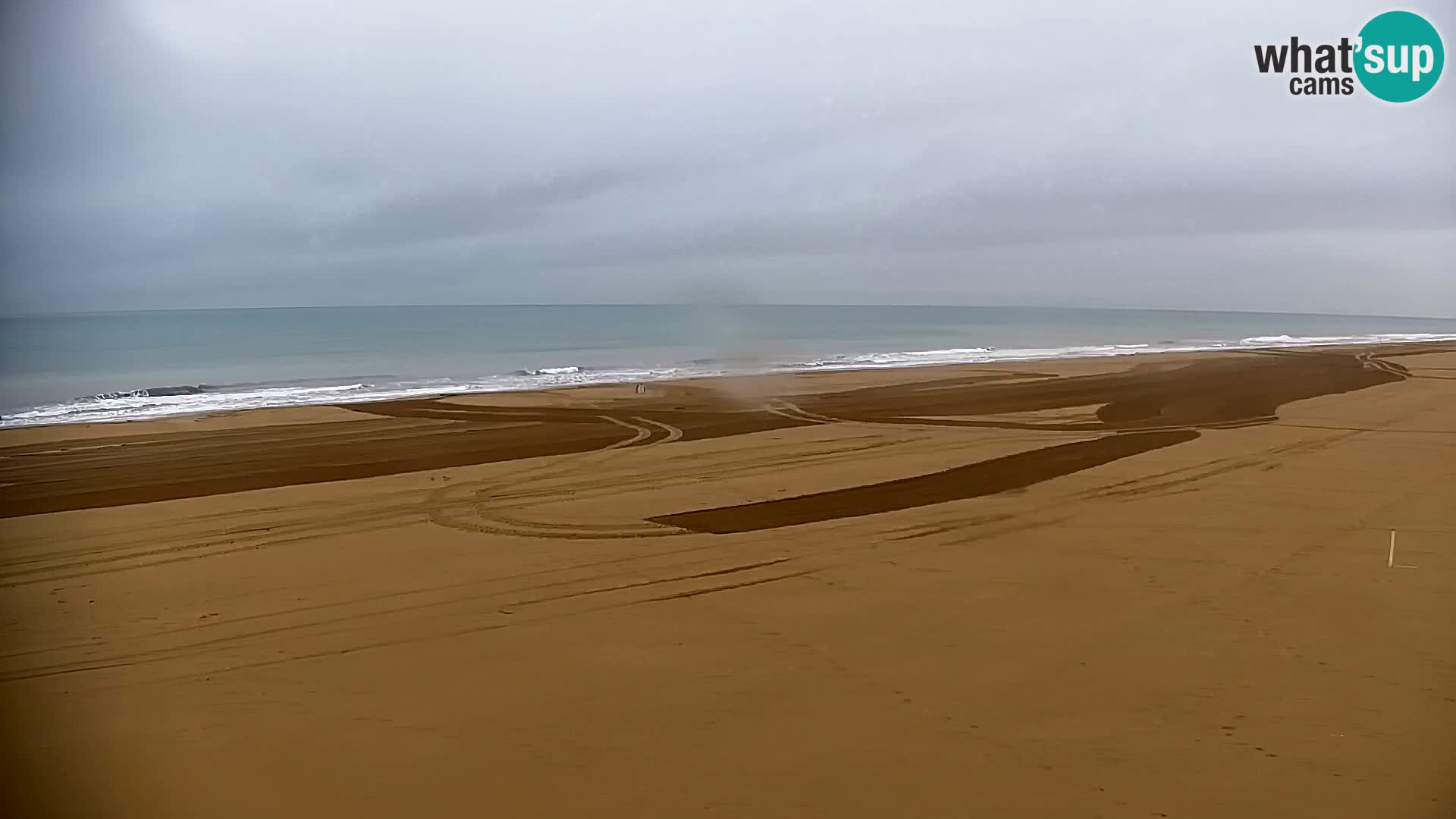 La plage de Bibione webcam en direct | Italien