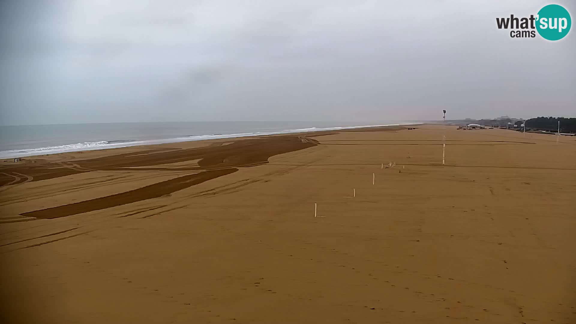 La plage de Bibione webcam en direct | Italien