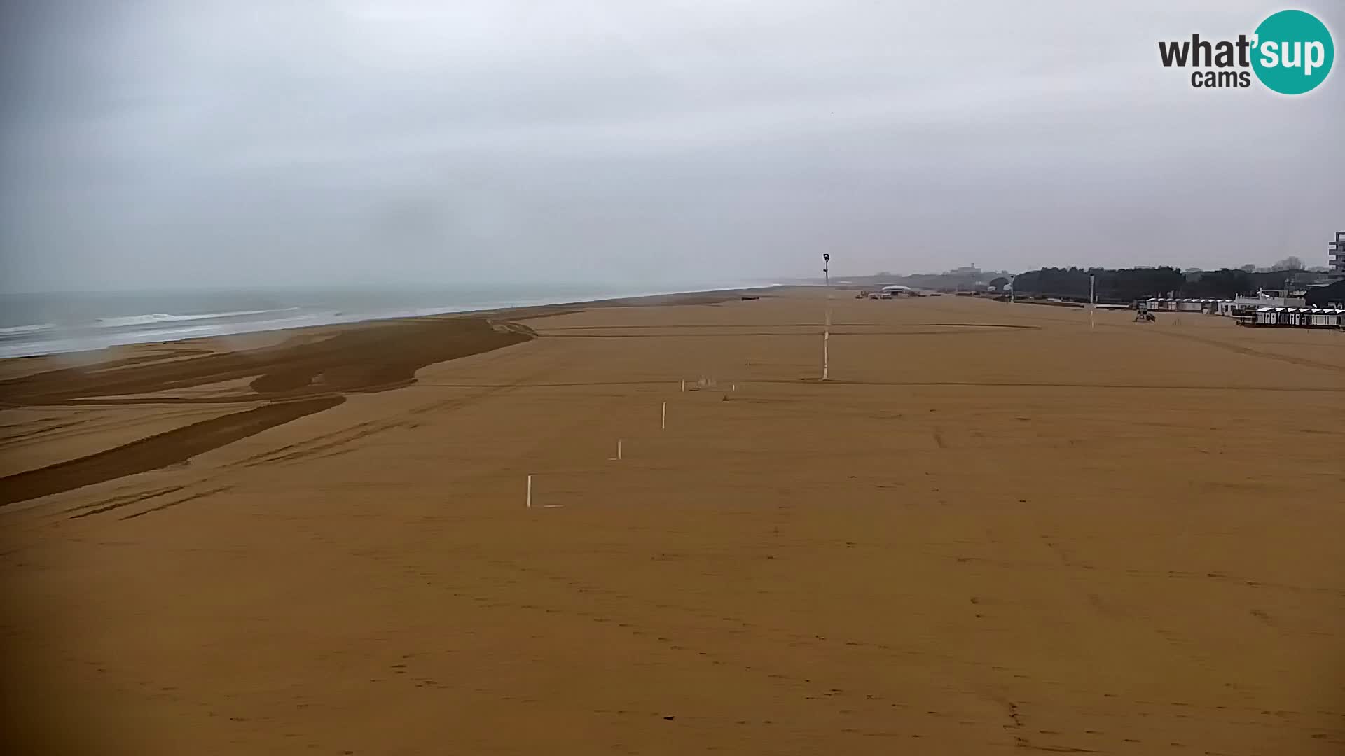 La plage de Bibione webcam en direct | Italien