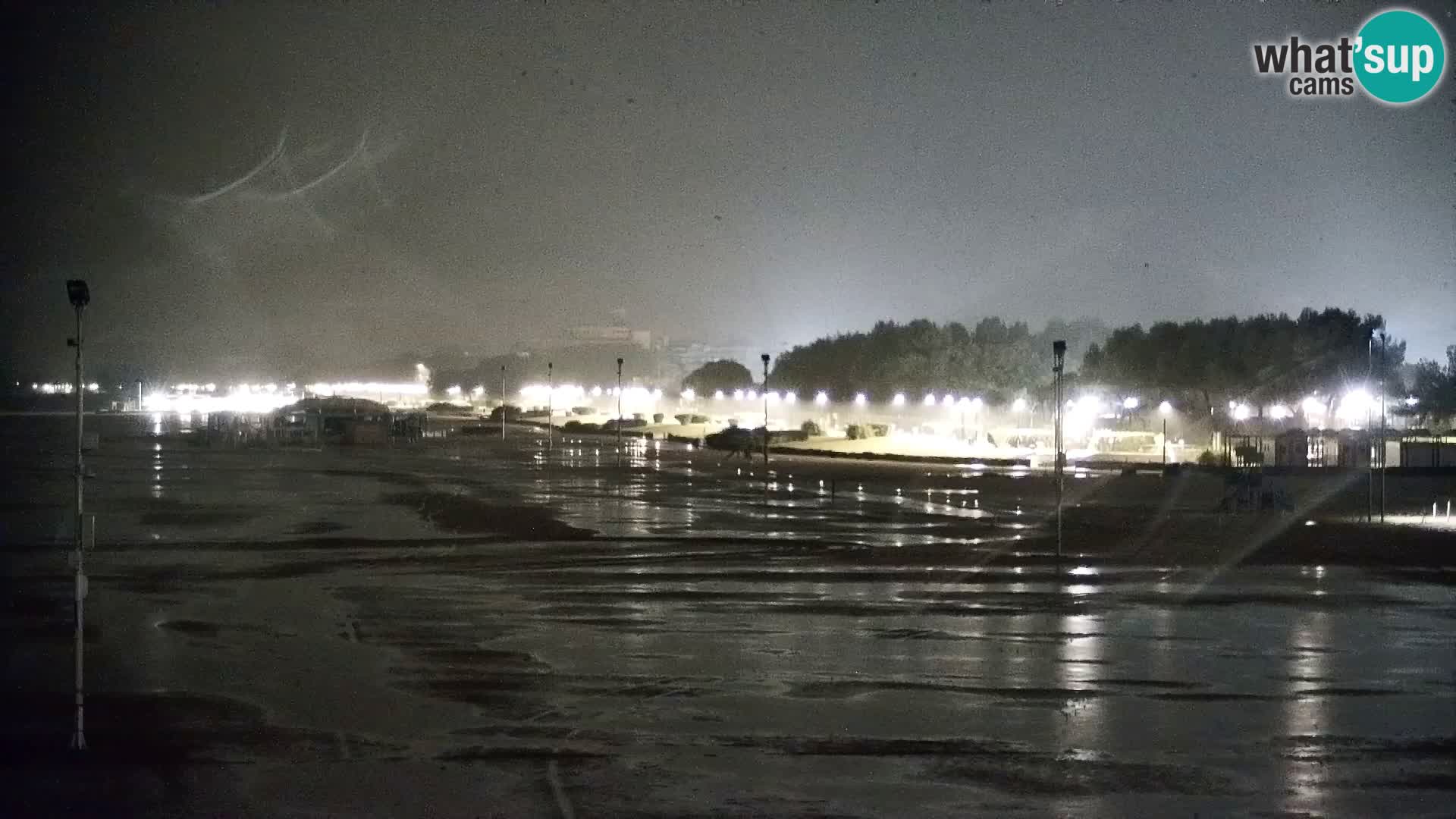 La plage de Bibione webcam en direct | Italien