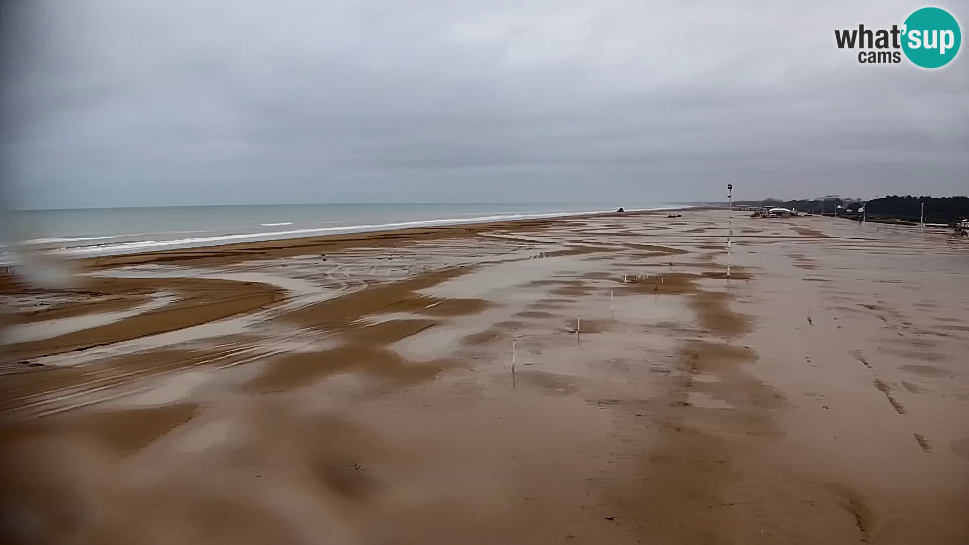 La plage de Bibione webcam en direct | Italien