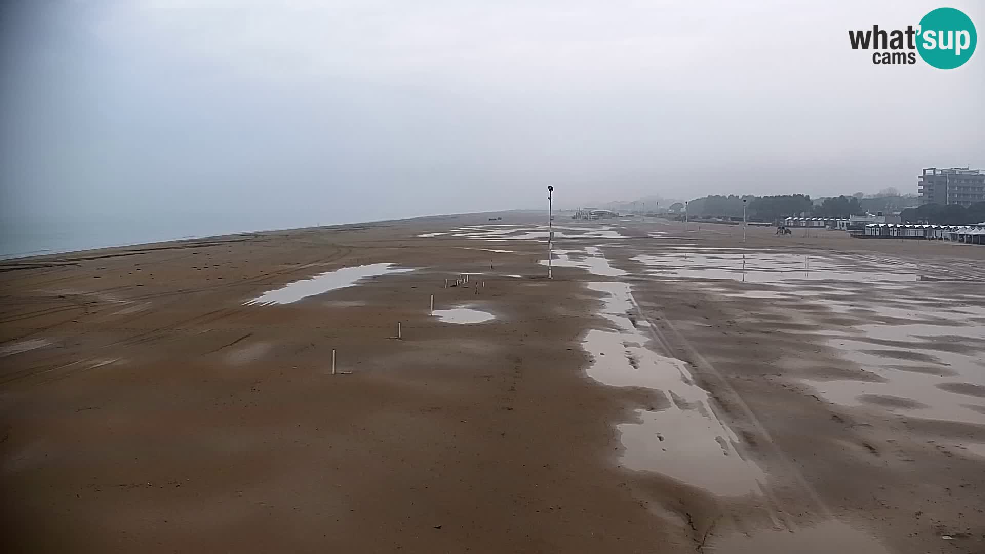 La plage de Bibione webcam en direct | Italien
