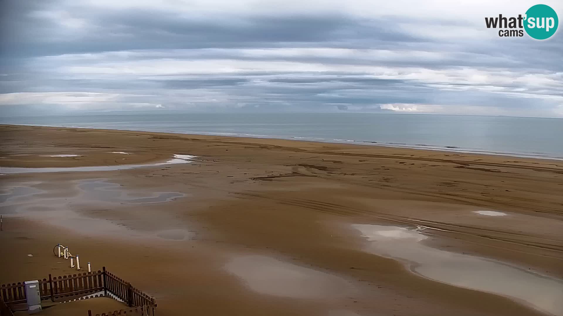 La plage de Bibione webcam en direct | Italien