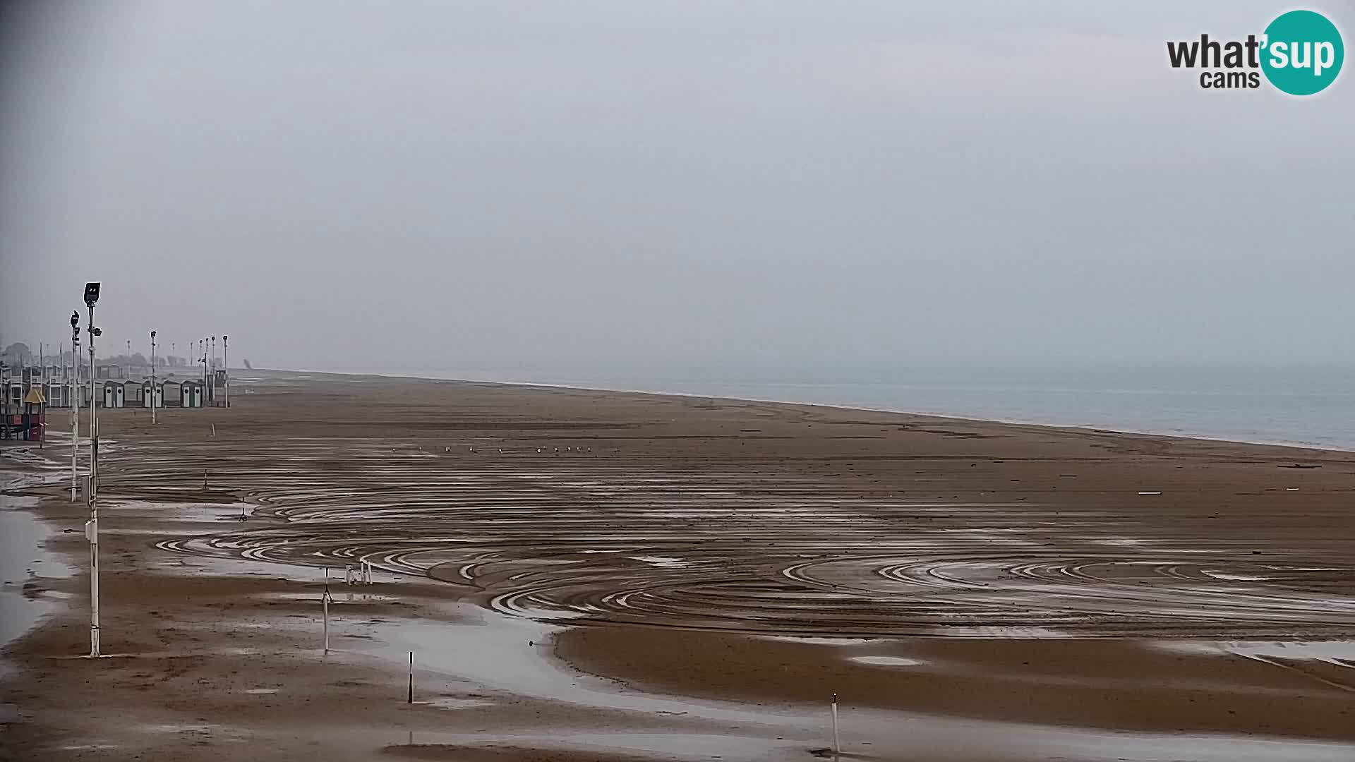 La plage de Bibione webcam en direct | Italien