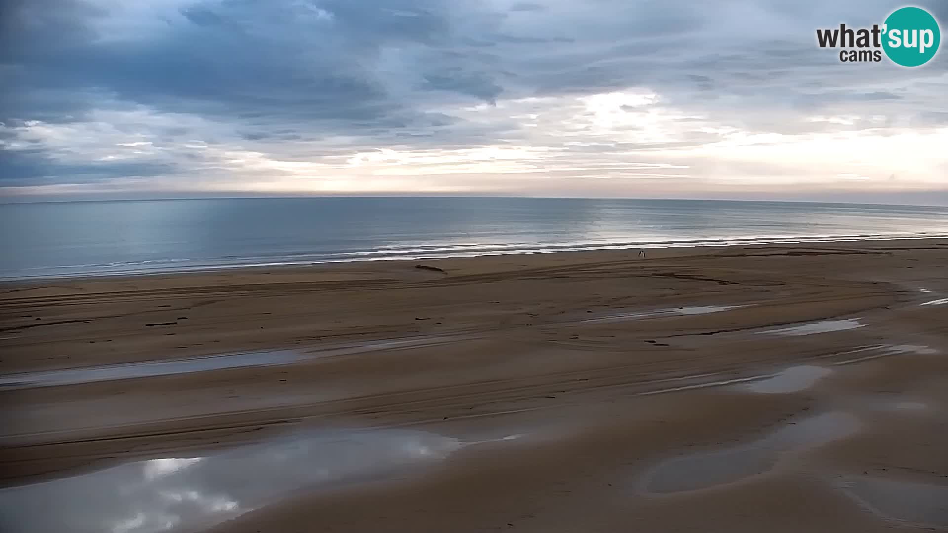 La plage de Bibione webcam en direct | Italien