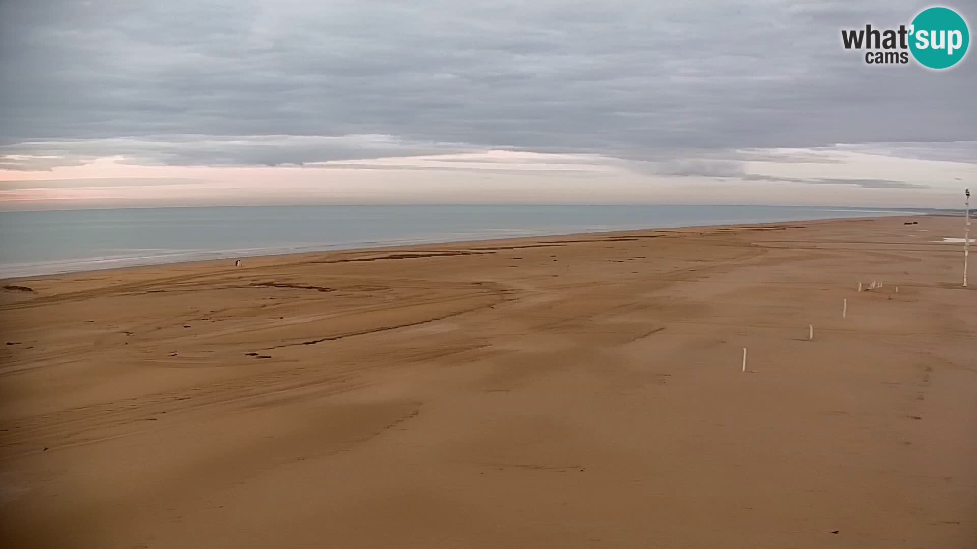 La plage de Bibione webcam en direct | Italien