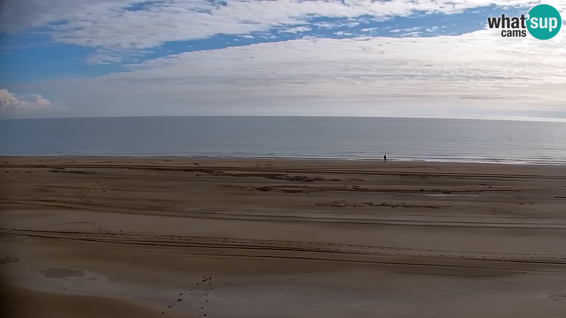 La plage de Bibione webcam en direct | Italien