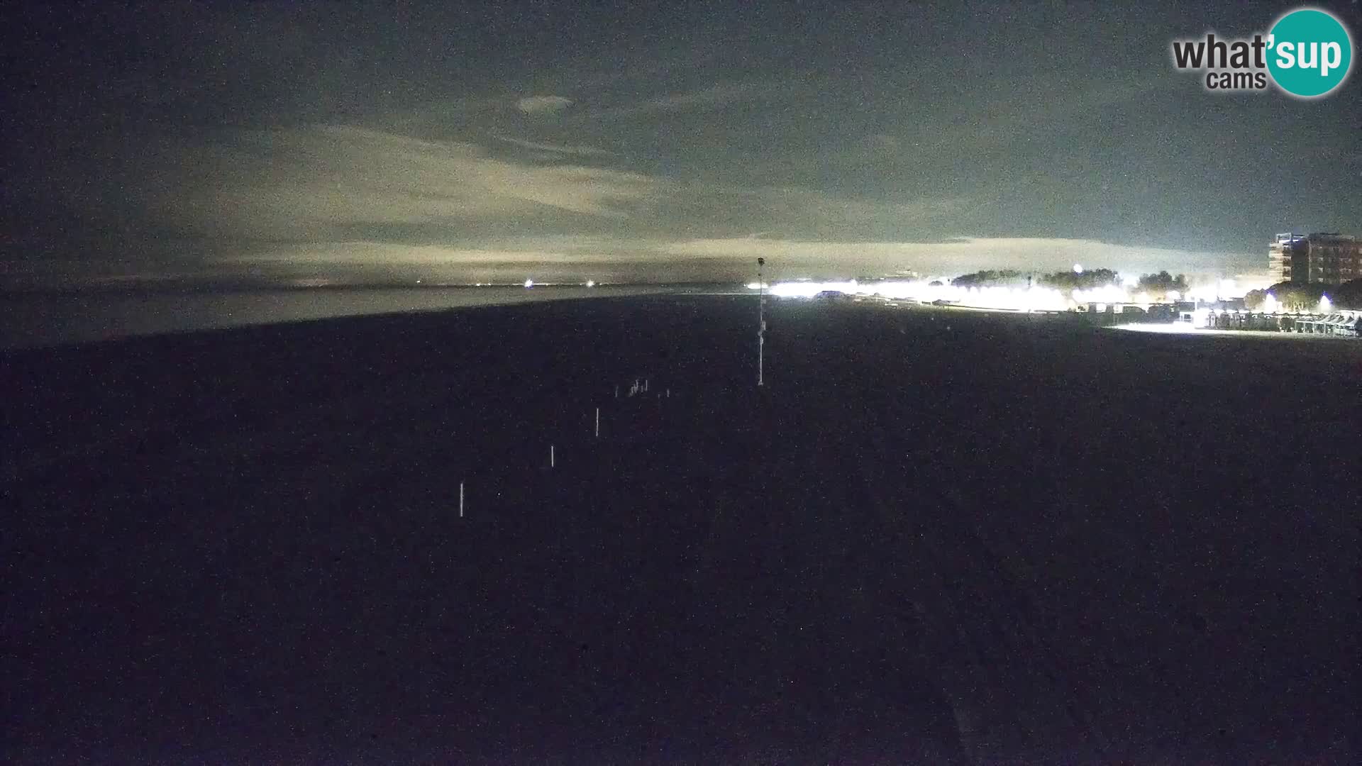 La plage de Bibione webcam en direct | Italien